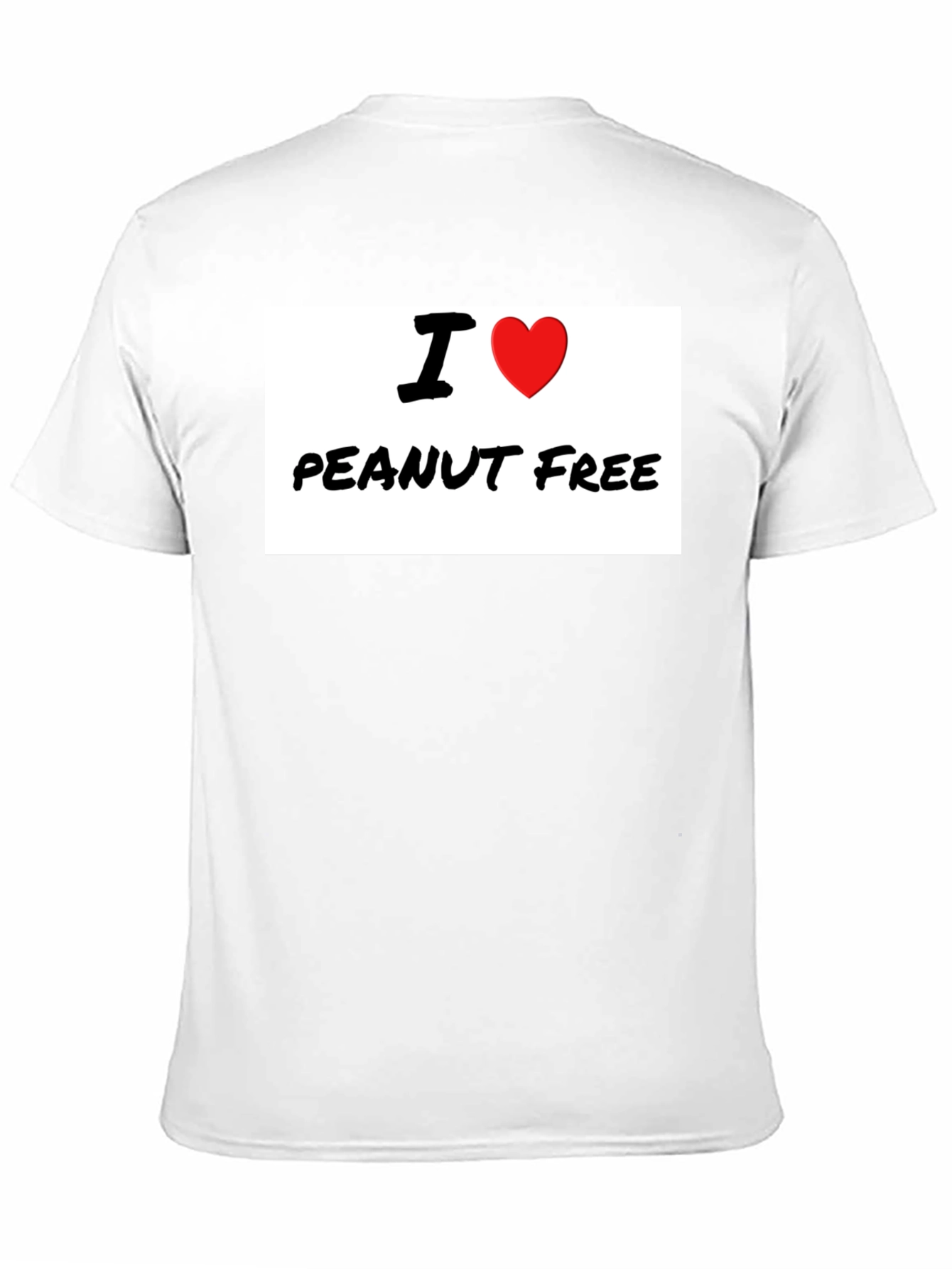 I Heart Peanut Free T-Shirt - Allergy Awareness