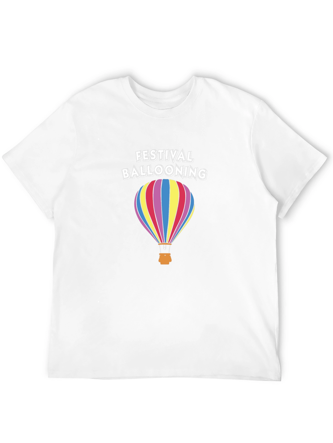 Festival Ballooning Black T-Shirt