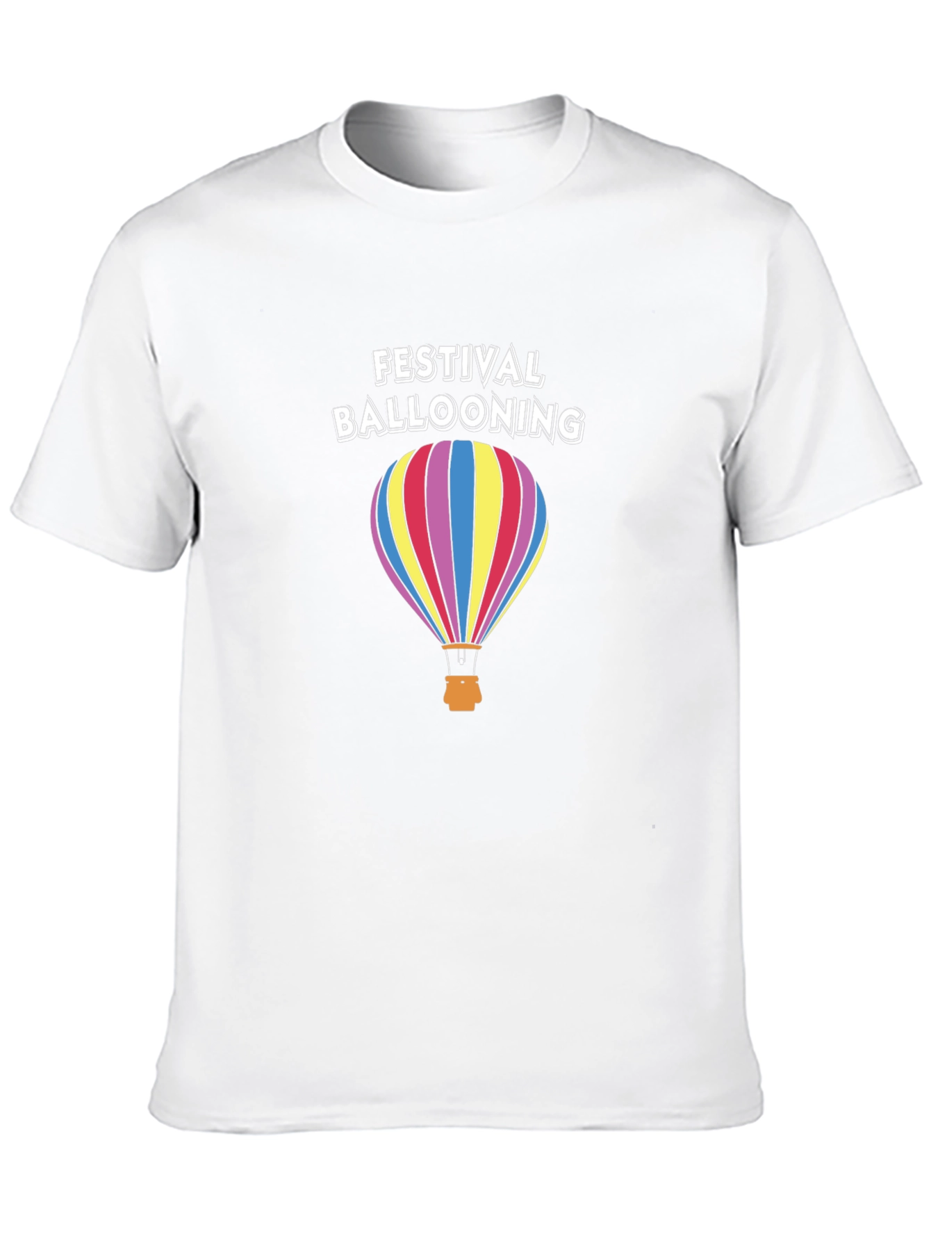 Festival Ballooning Black T-Shirt