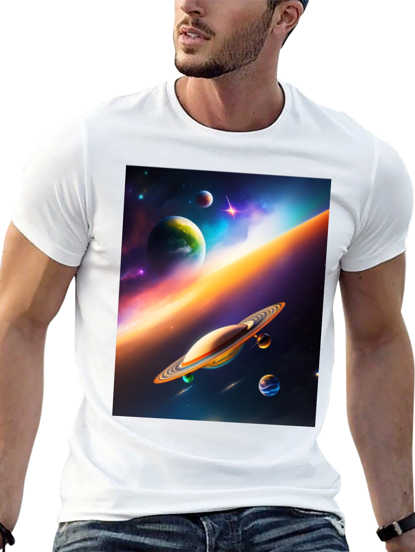 Space Skate T-Shirt: Intergalactic Style