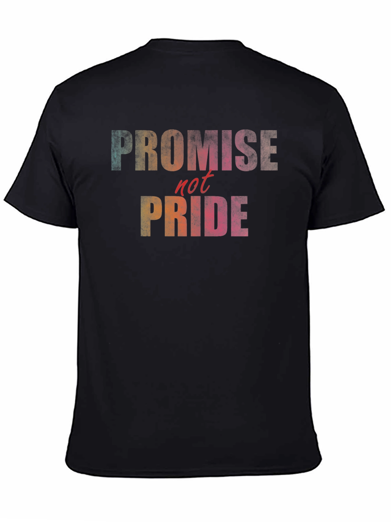 Promise Not Pride Graphic Tee - Black