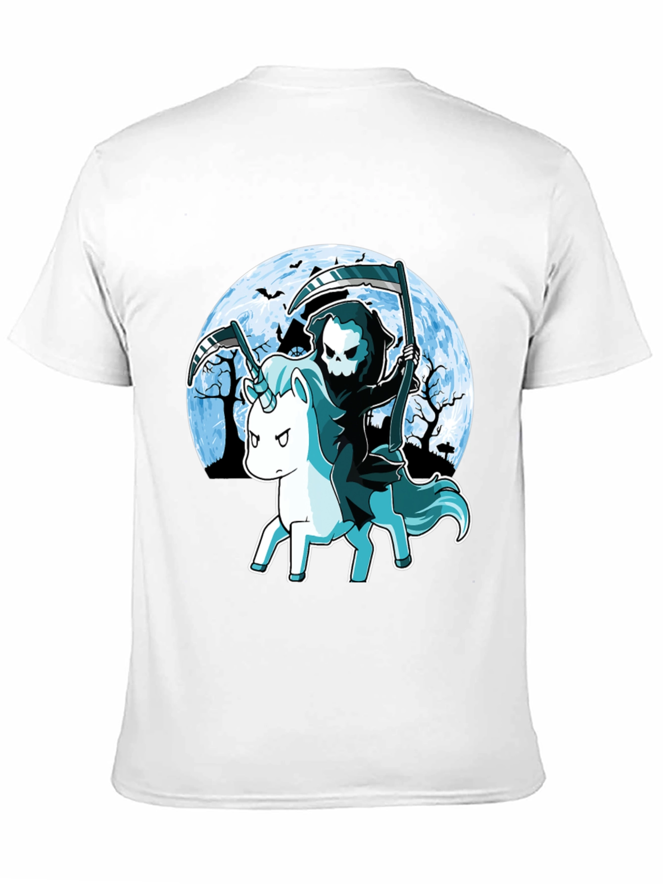 Grim Reaper Unicorn T-Shirt