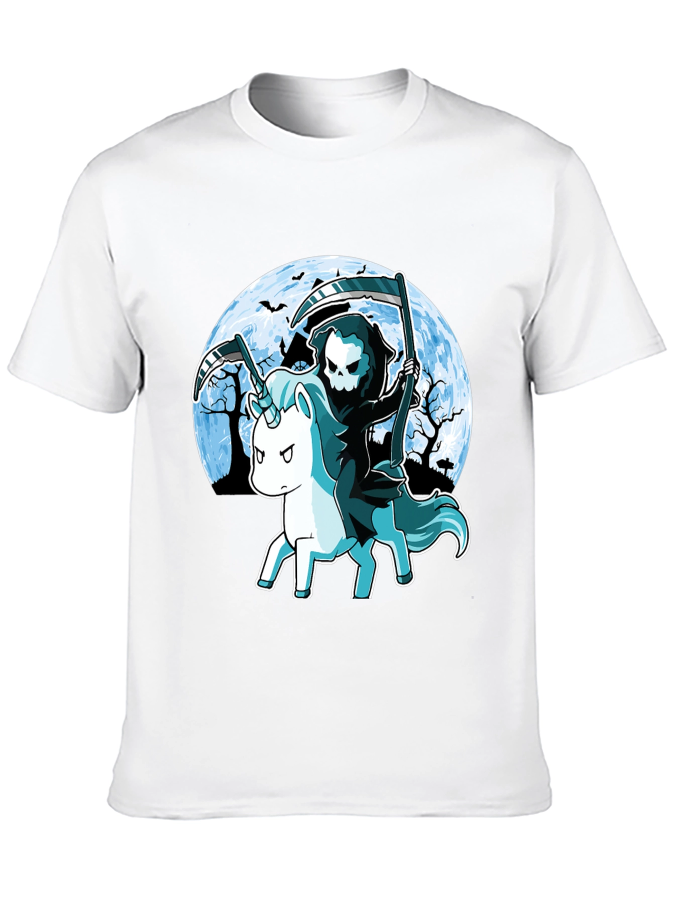 Grim Reaper Unicorn T-Shirt