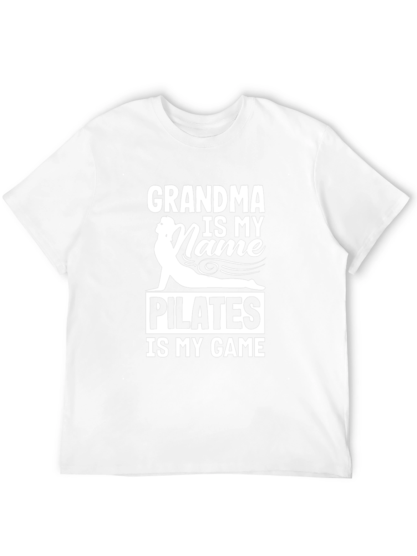 Grandma Pilates Black T-Shirt