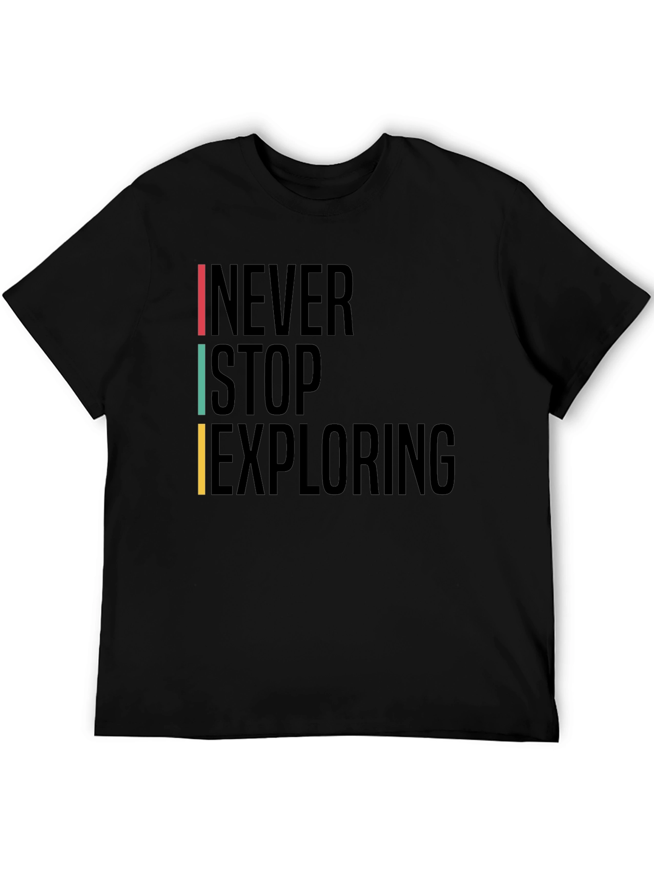 Never Stop Exploring Graphic Tee