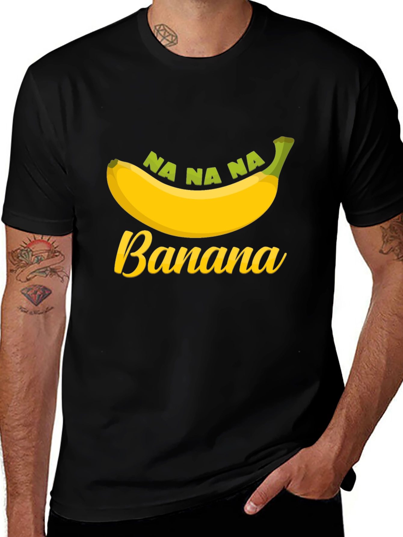 Na Na Na Banana T-Shirt - Funny Fruit Tee