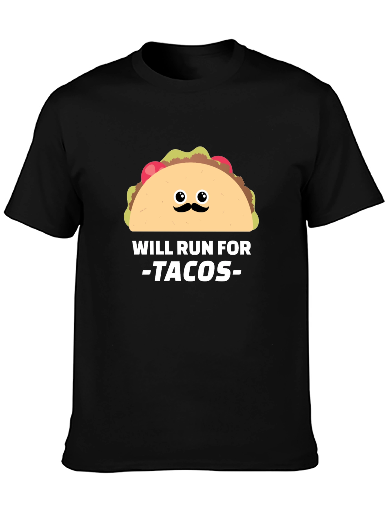 Will Run for Tacos Graphic T-Shirt