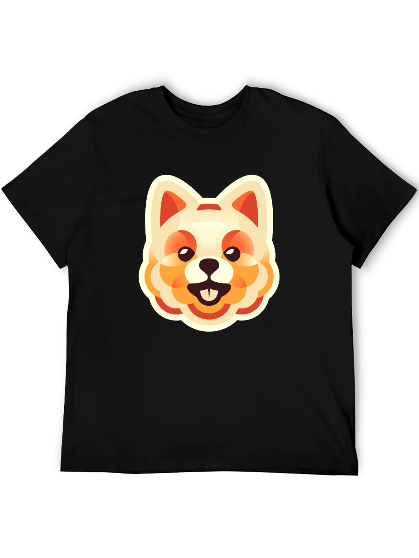 Dog Graphic Tee - Cute Cartoon Animal Print