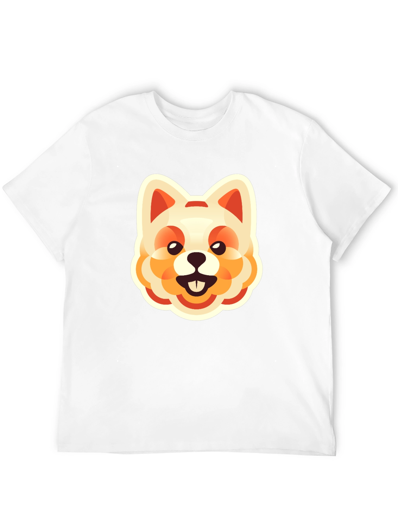 Dog Graphic Tee - Cute Cartoon Animal Print