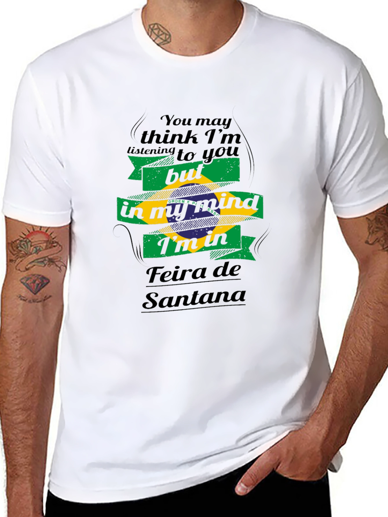 Feira de Santana Brazil Mind T-Shirt