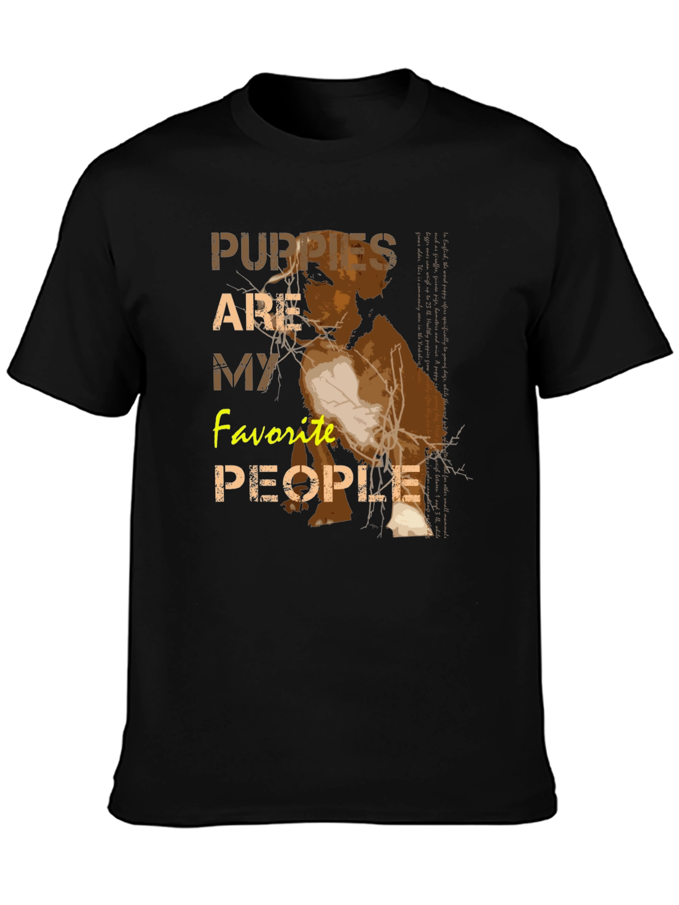 Puppies Are My Favorite People T-Shirt