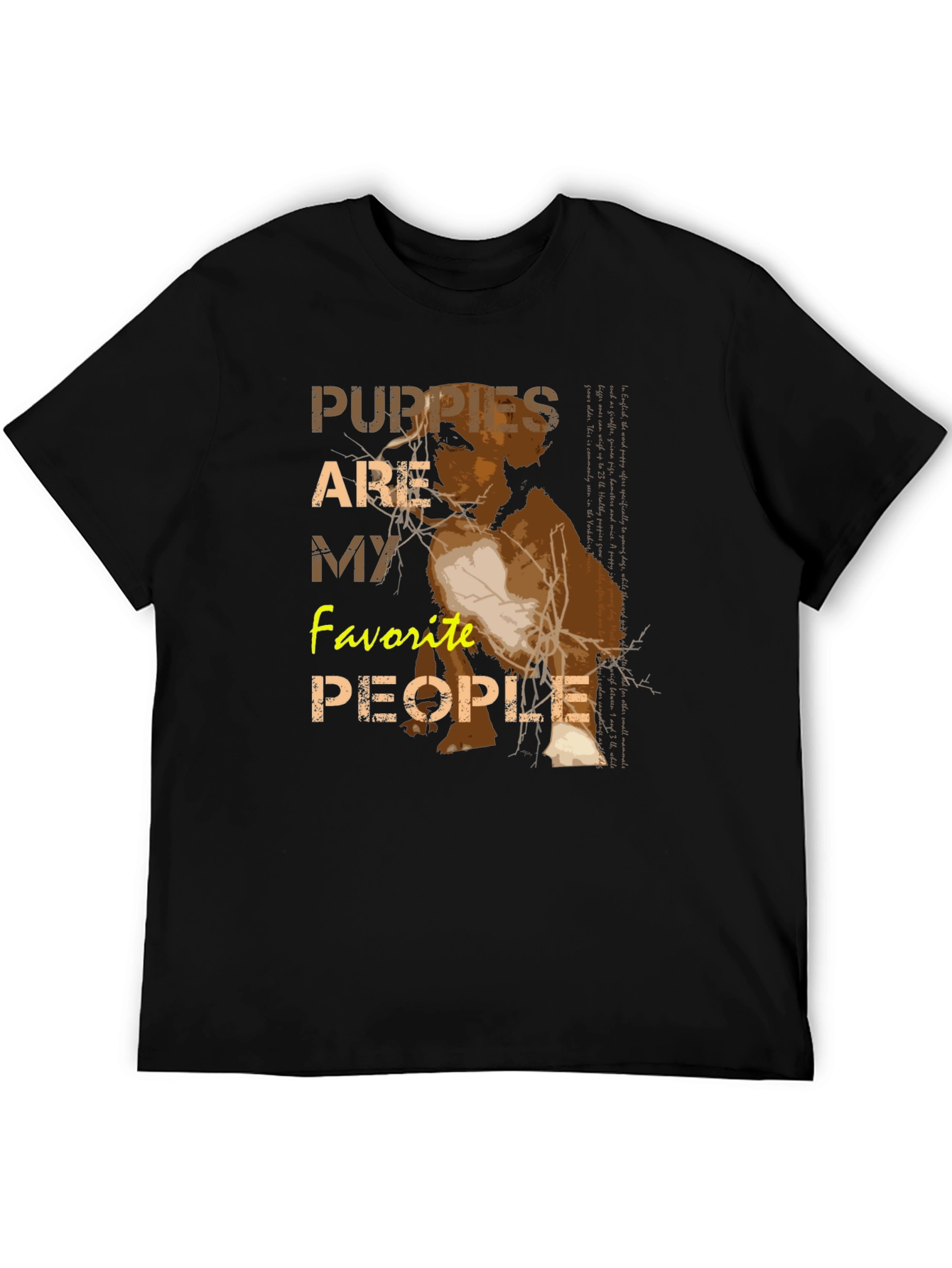 Puppies Are My Favorite People T-Shirt