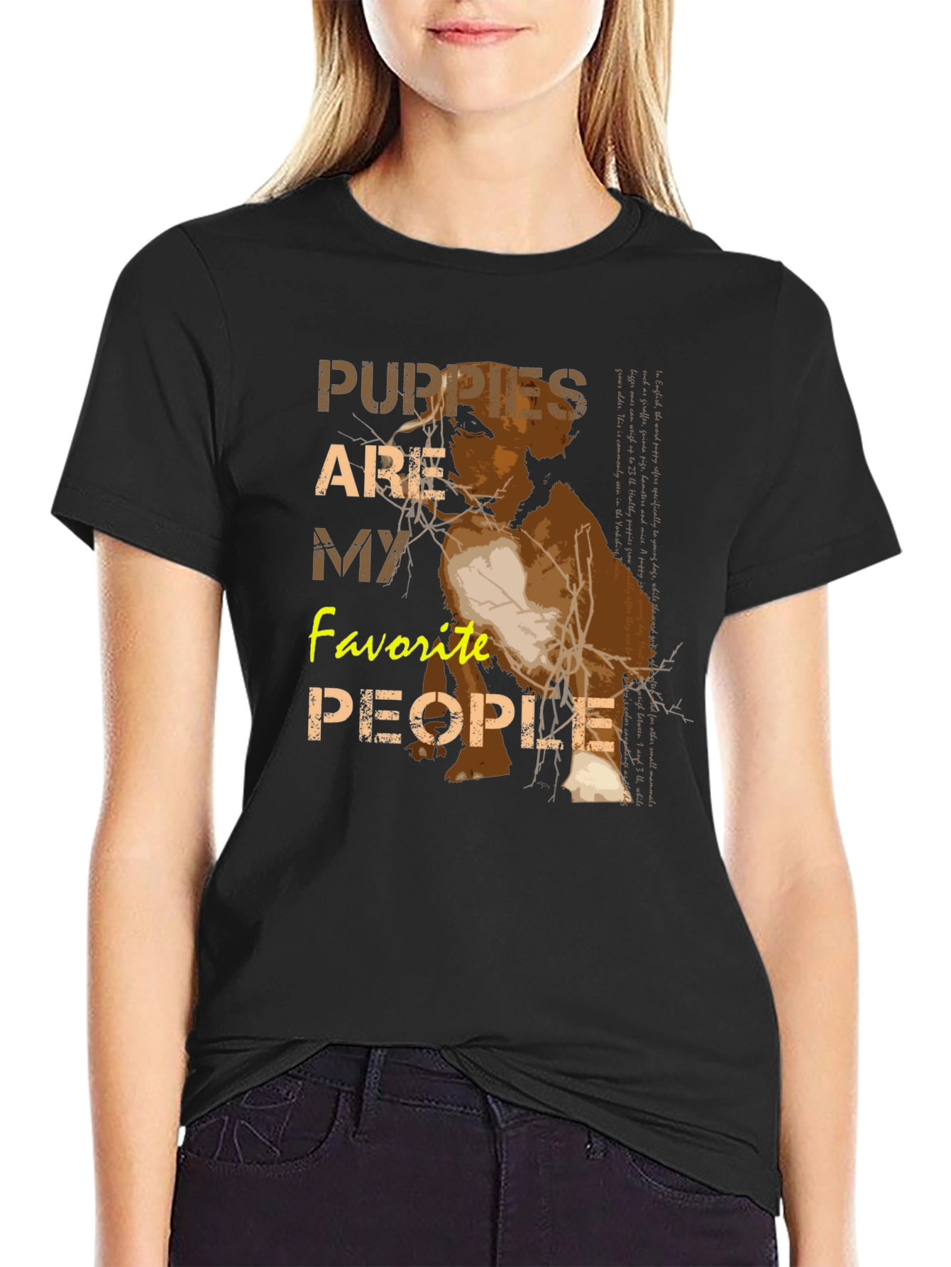 Puppies Are My Favorite People T-Shirt