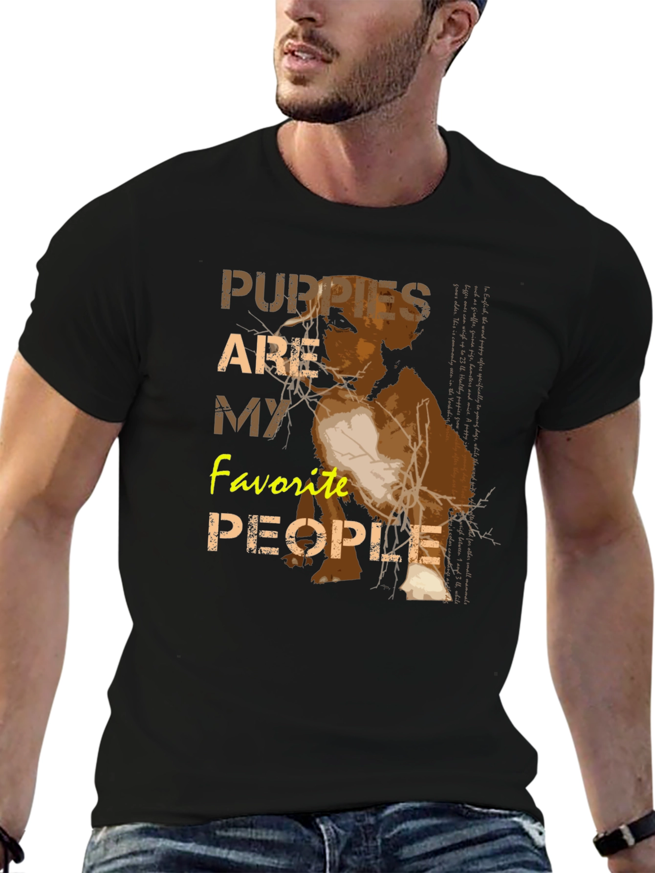 Puppies Are My Favorite People T-Shirt
