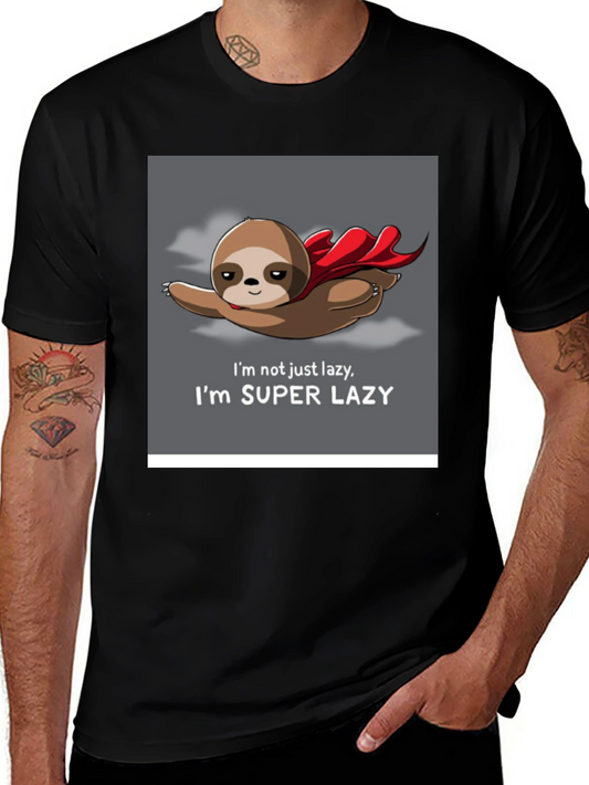 Super Lazy Sloth T-Shirt - Funny & Comfortable