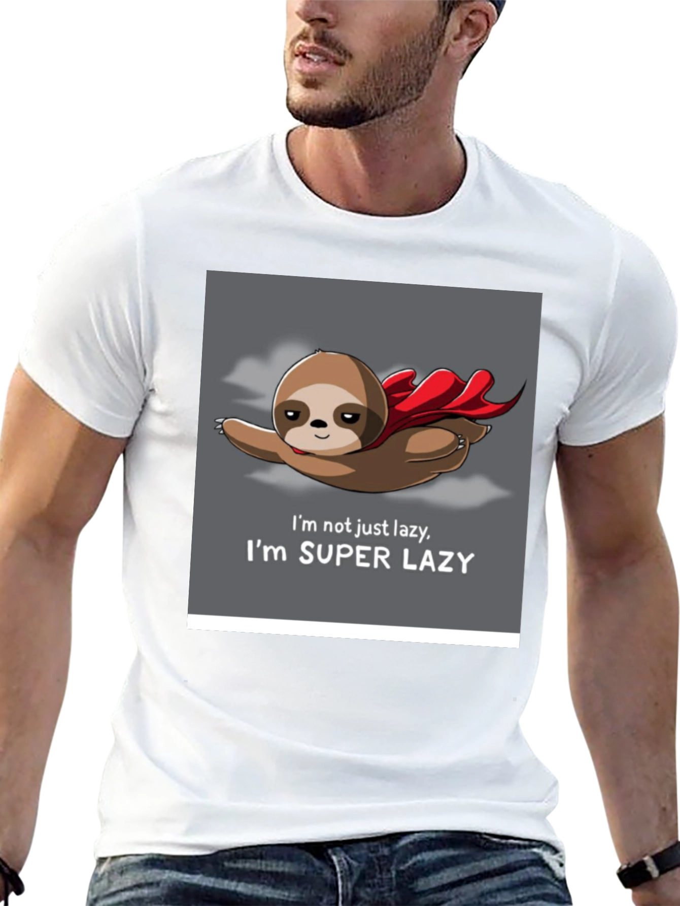 Super Lazy Sloth T-Shirt - Funny & Comfortable