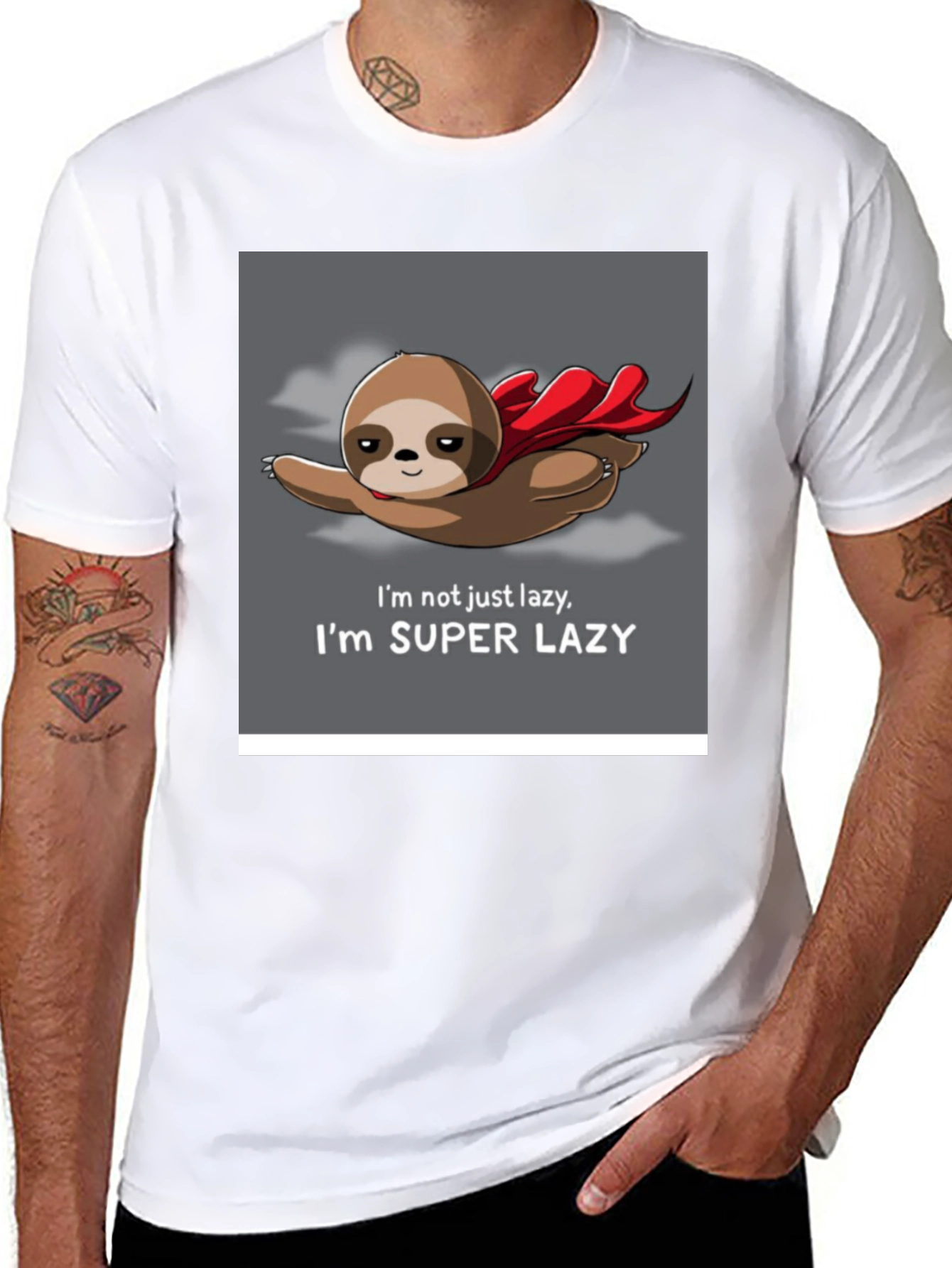 Super Lazy Sloth T-Shirt - Funny & Comfortable