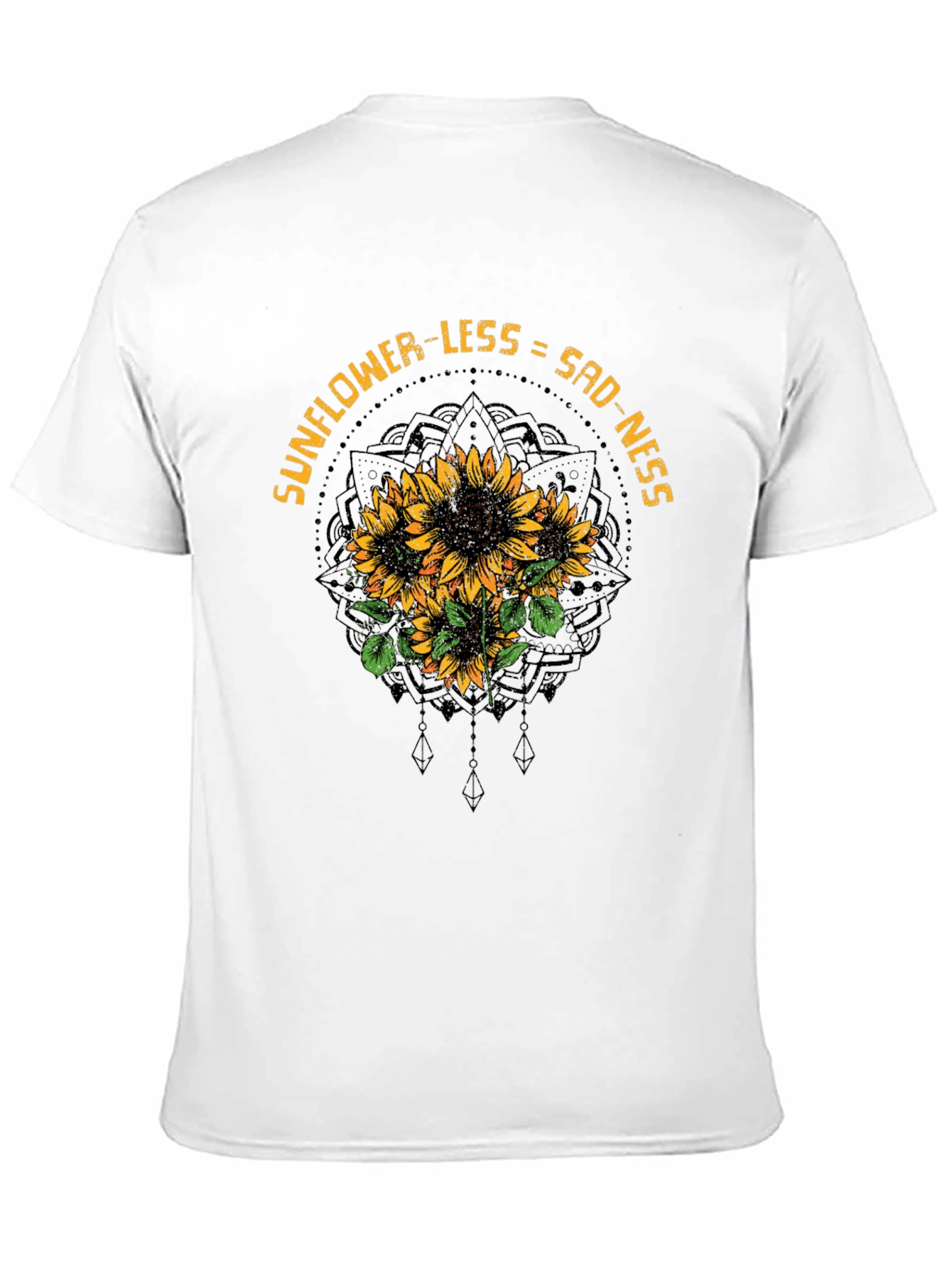 Sunflower Sadness Graphic Tee - Stylish Comfort