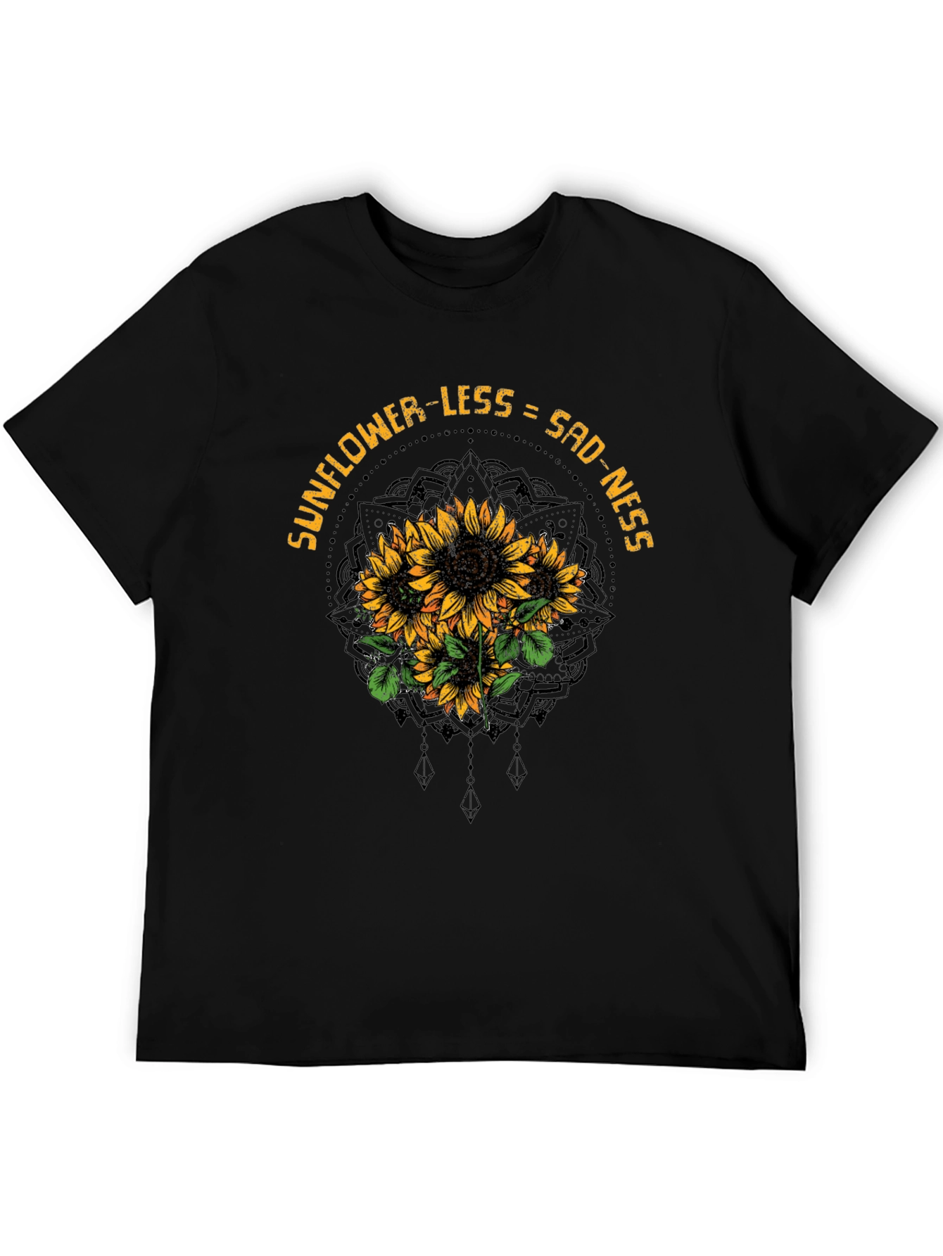 Sunflower Sadness Graphic Tee - Stylish Comfort