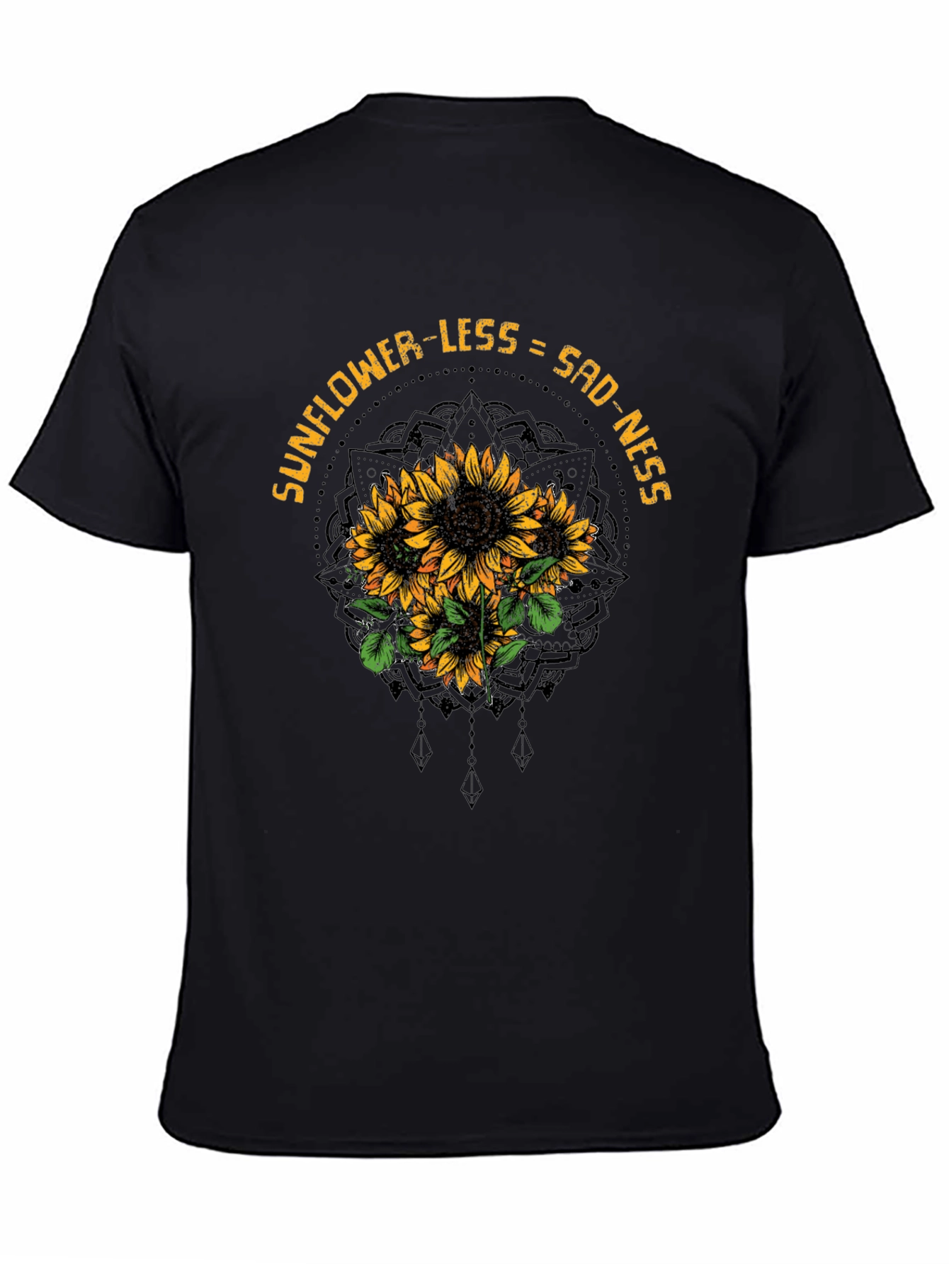Sunflower Sadness Graphic Tee - Stylish Comfort