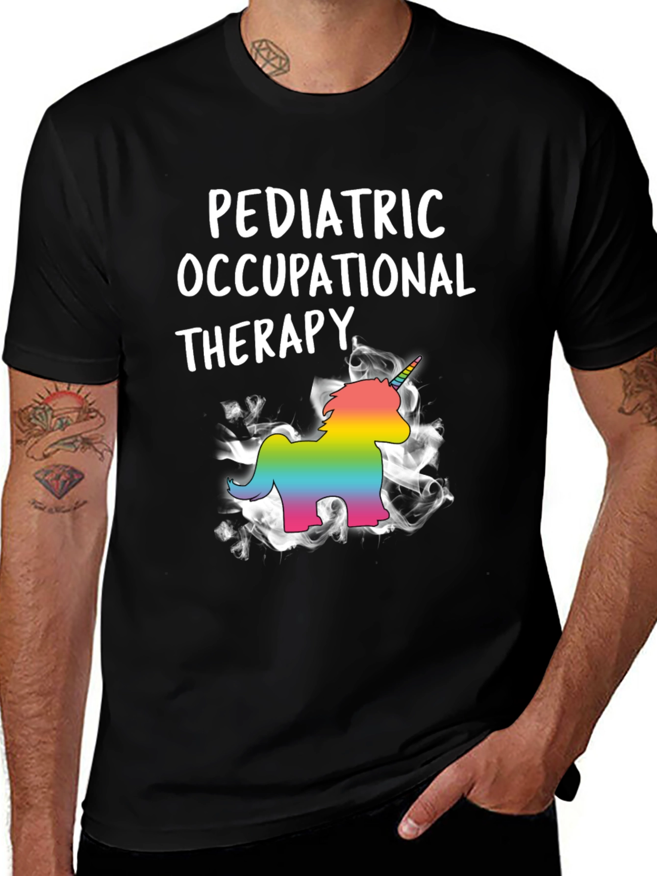 Pediatric Occupational Therapy Unicorn Graphic Tee