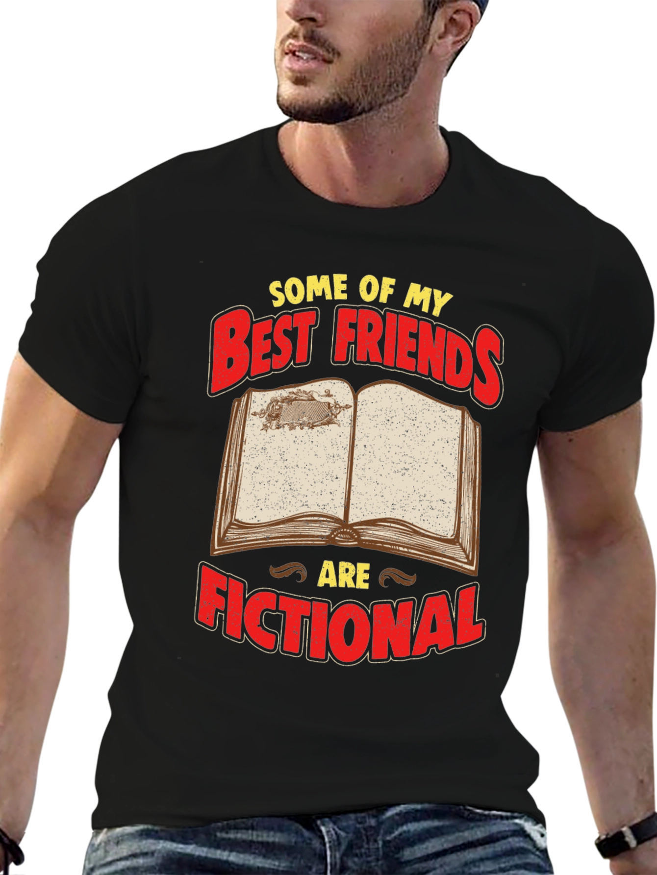 Fictional Friends Graphic Novelty T-Shirt