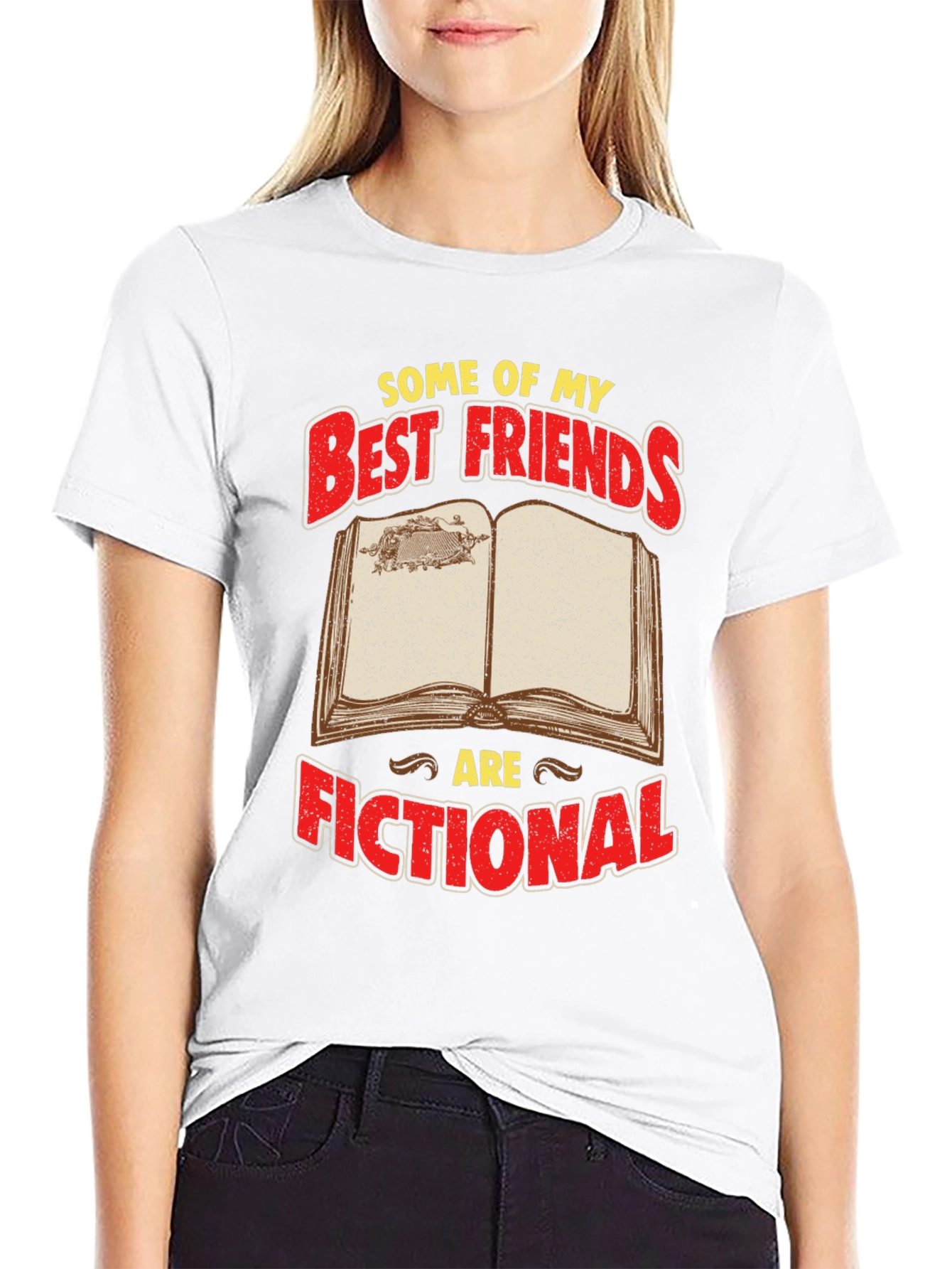 Fictional Friends Graphic Novelty T-Shirt