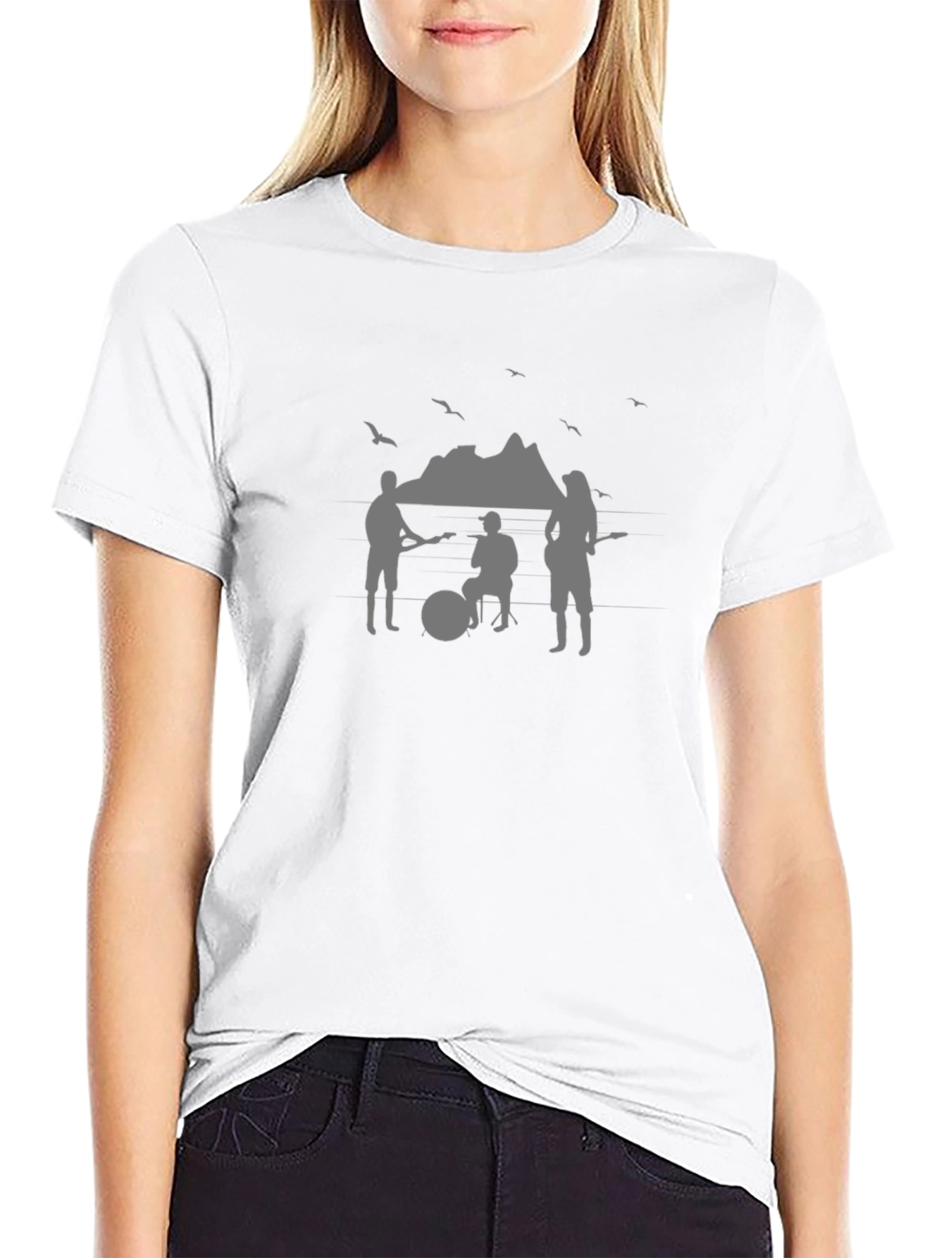 Band Graphic Tee - Unisex Cotton T-Shirt