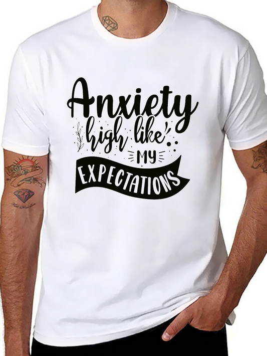 Anxiety High Expectations Graphic Tee