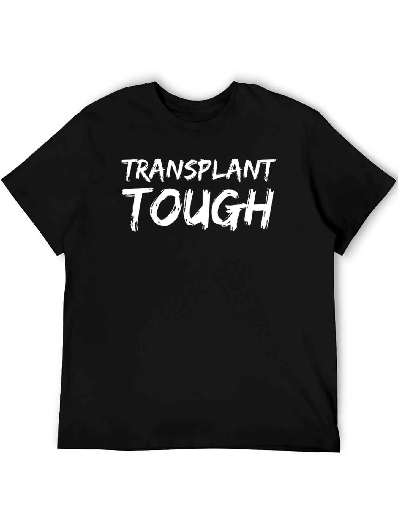 Transplant Tough Black Graphic T-Shirt