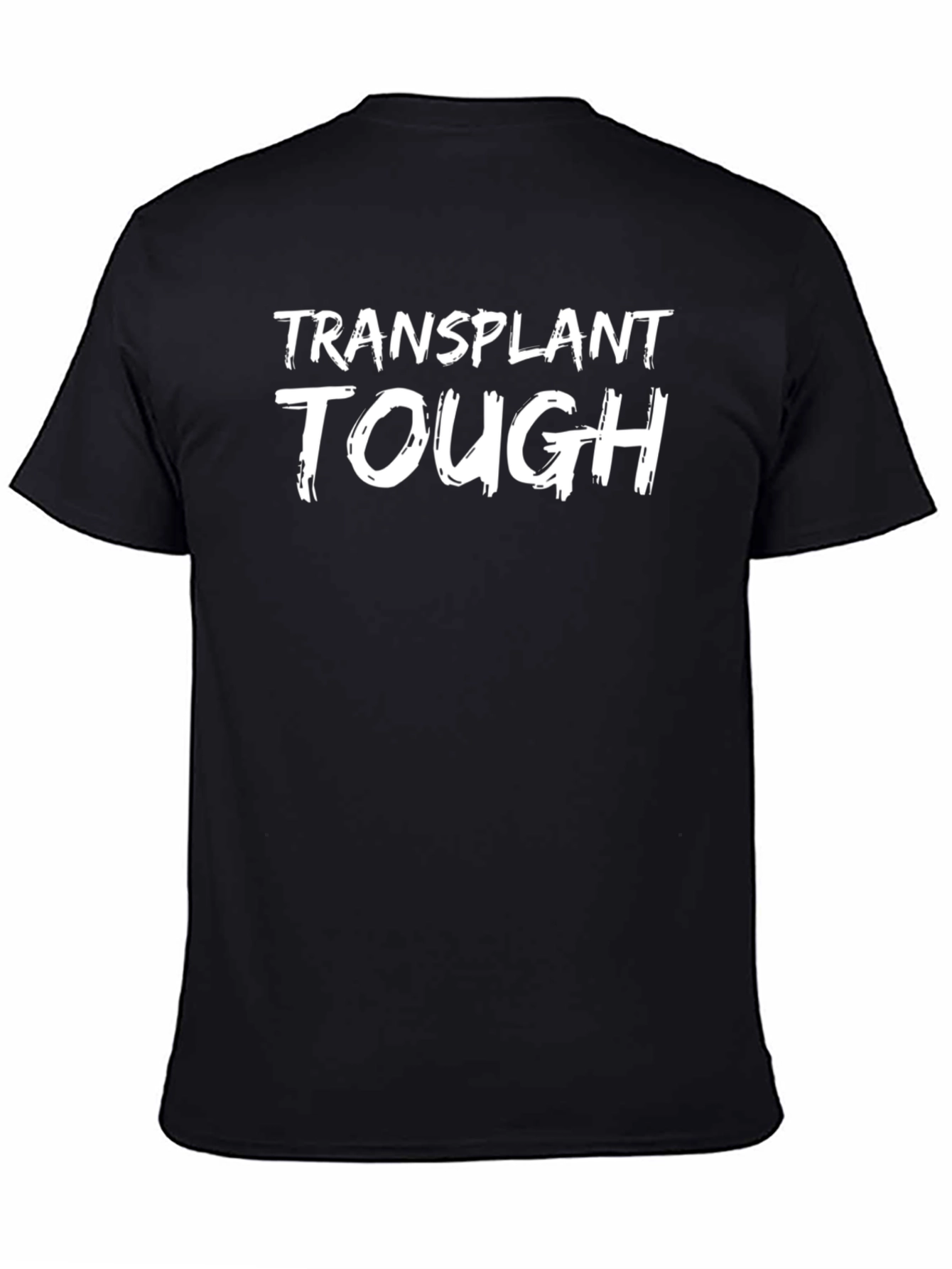Transplant Tough Black Graphic T-Shirt
