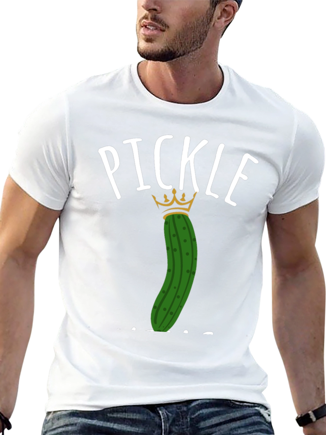 Pickle King Graphic Tee - Funny Unisex T-Shirt