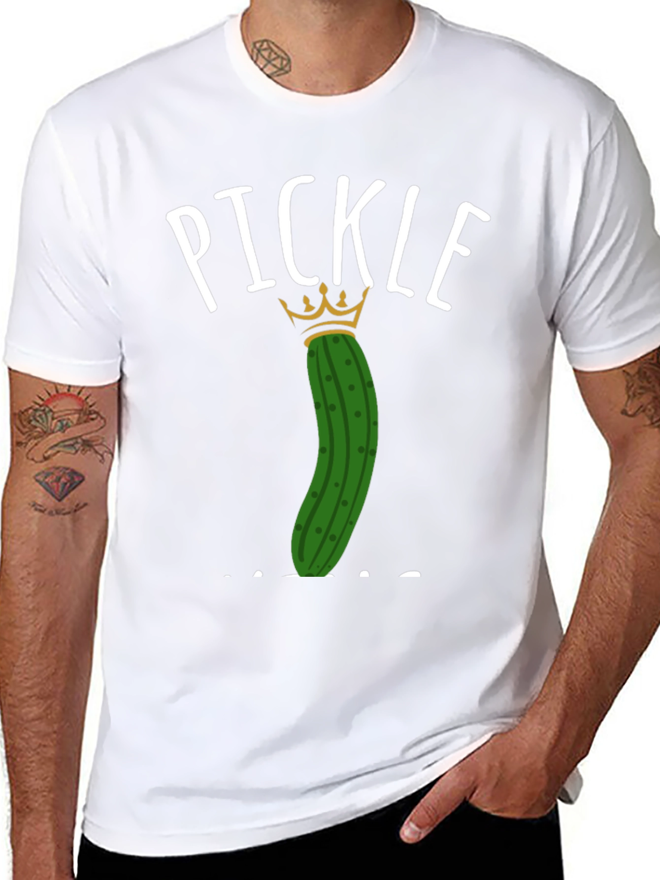 Pickle King Graphic Tee - Funny Unisex T-Shirt