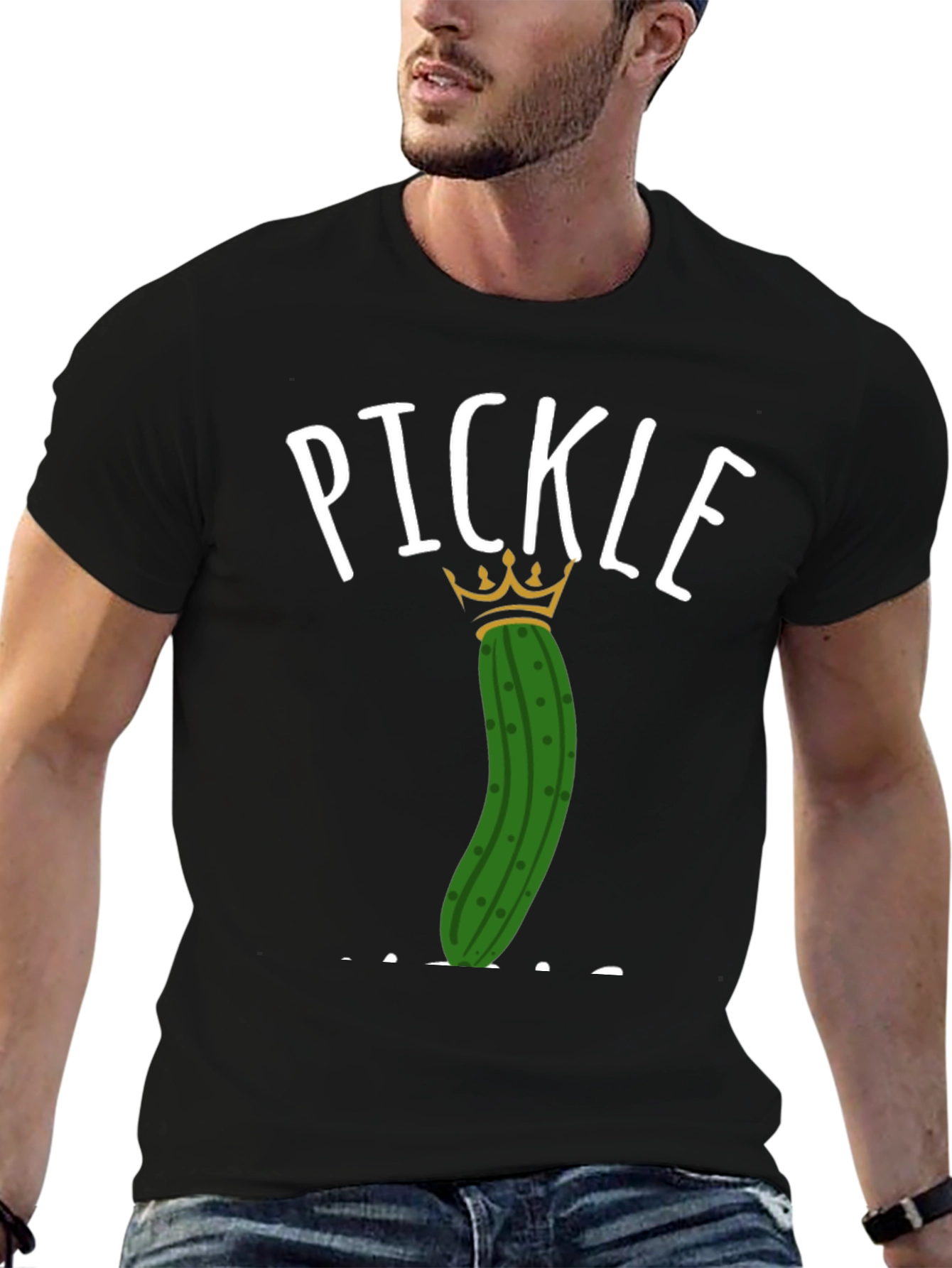 Pickle King Graphic Tee - Funny Unisex T-Shirt