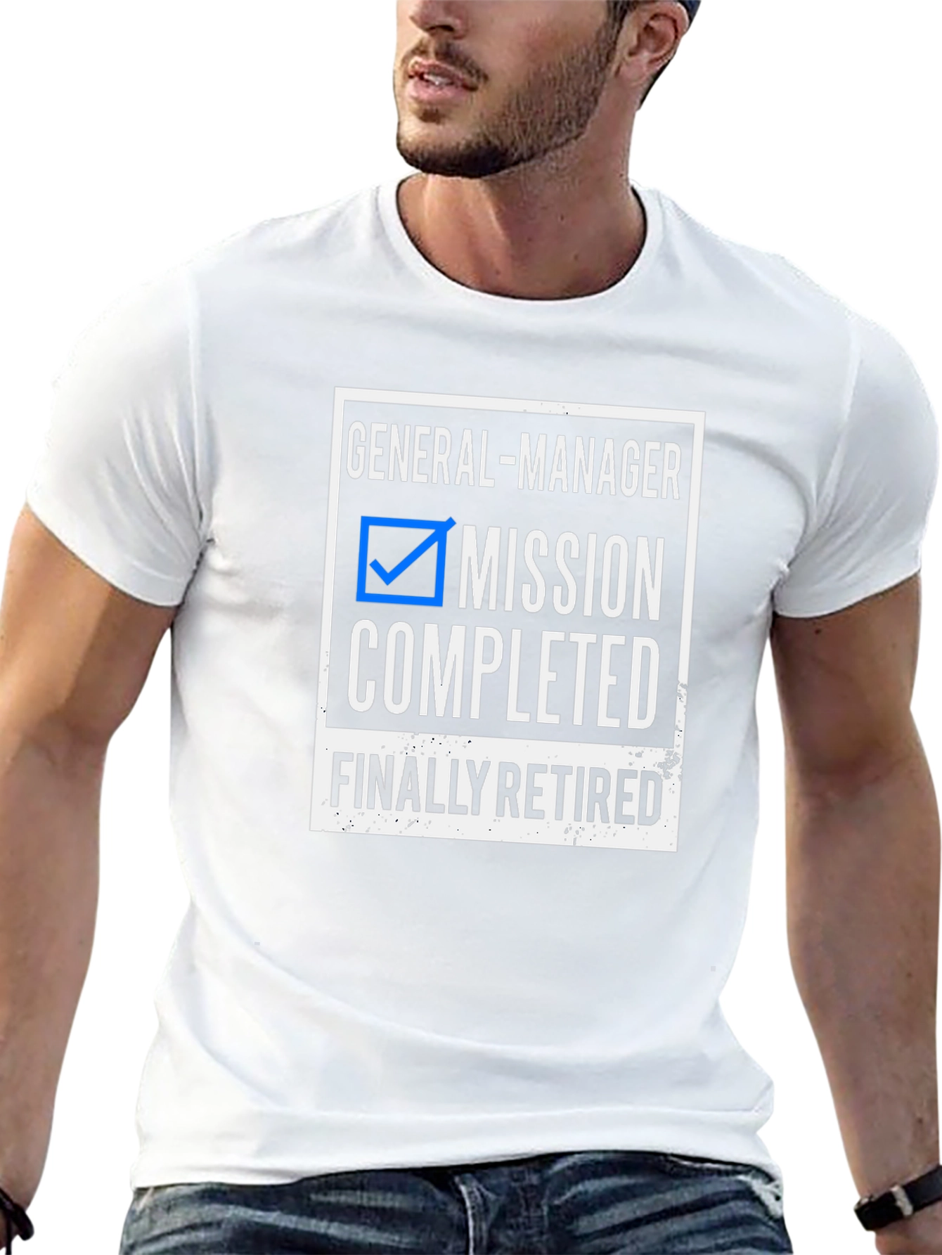 General Manager Retirement Mission Completed T-Shirt
