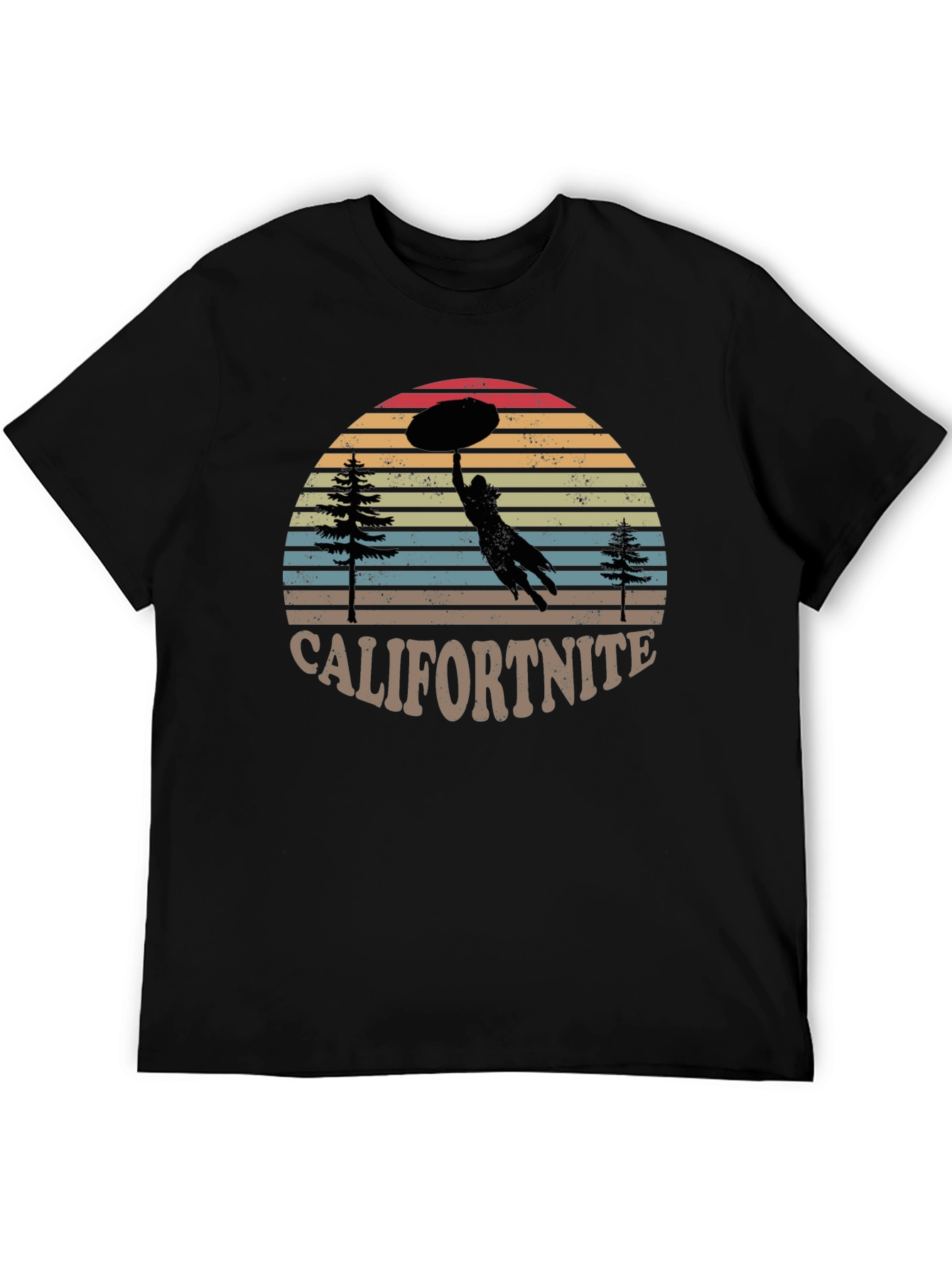 Califortnite Graphic T-Shirt - Retro Design
