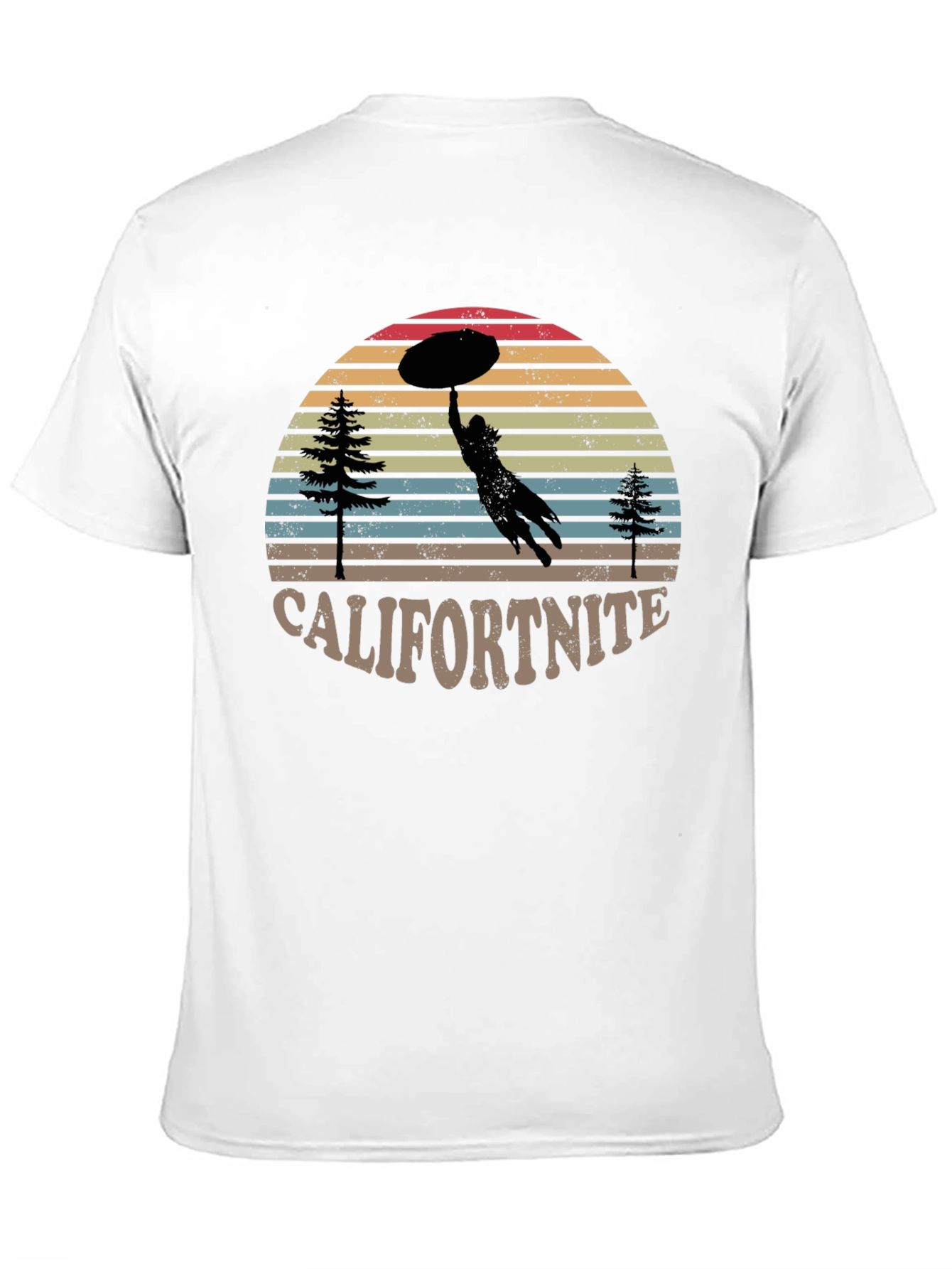 Califortnite Graphic T-Shirt - Retro Design