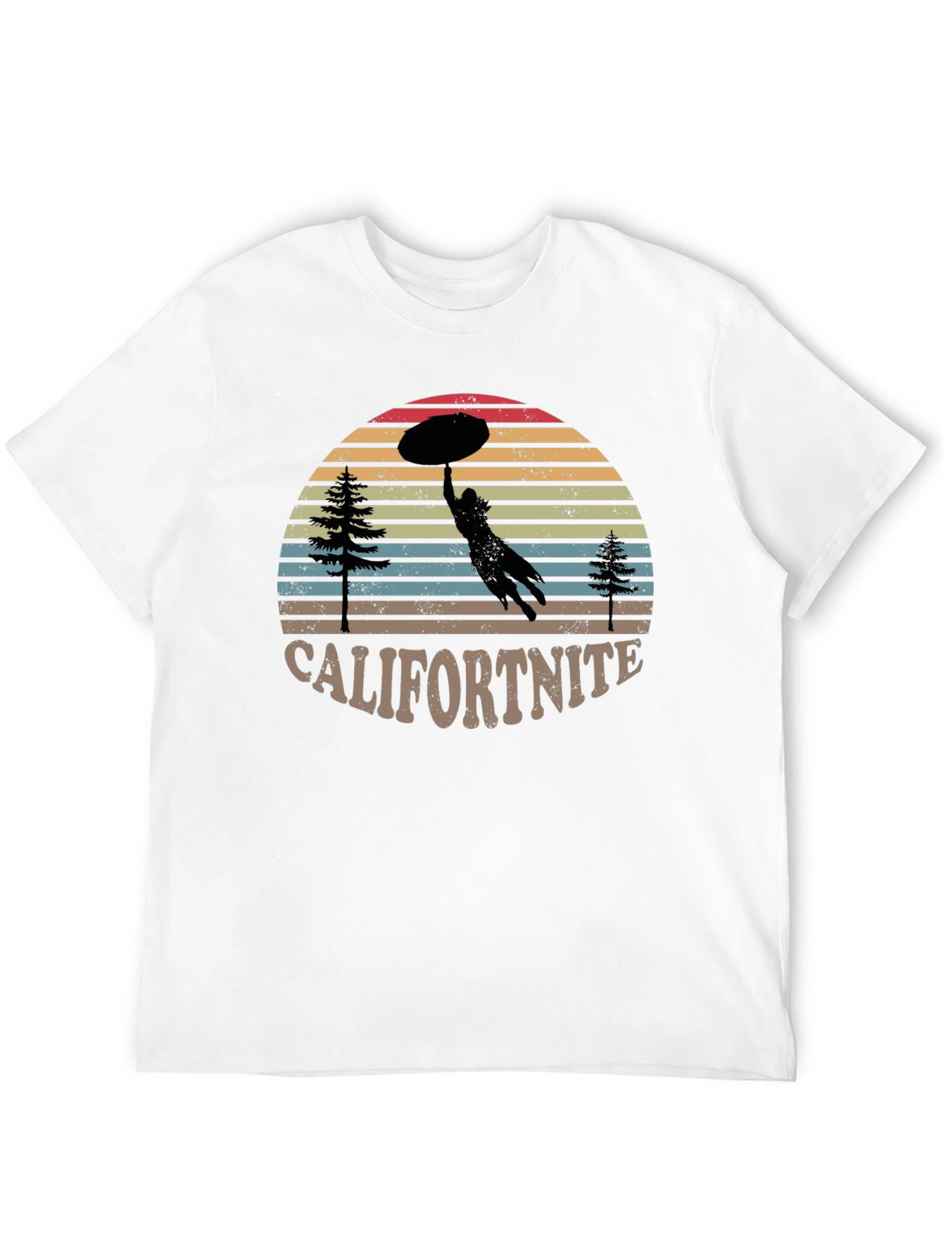 Califortnite Graphic T-Shirt - Retro Design