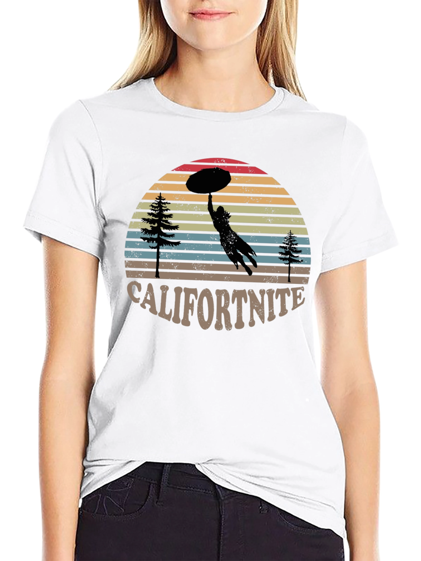 Califortnite Graphic T-Shirt - Retro Design