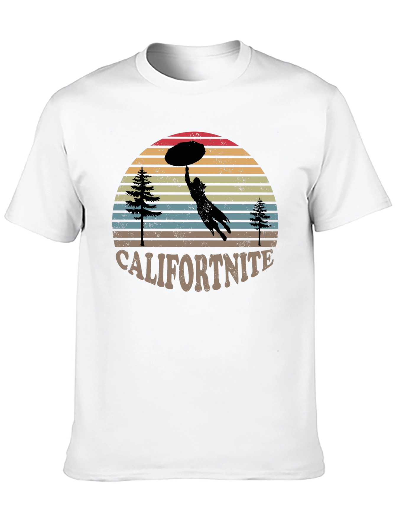 Califortnite Graphic T-Shirt - Retro Design