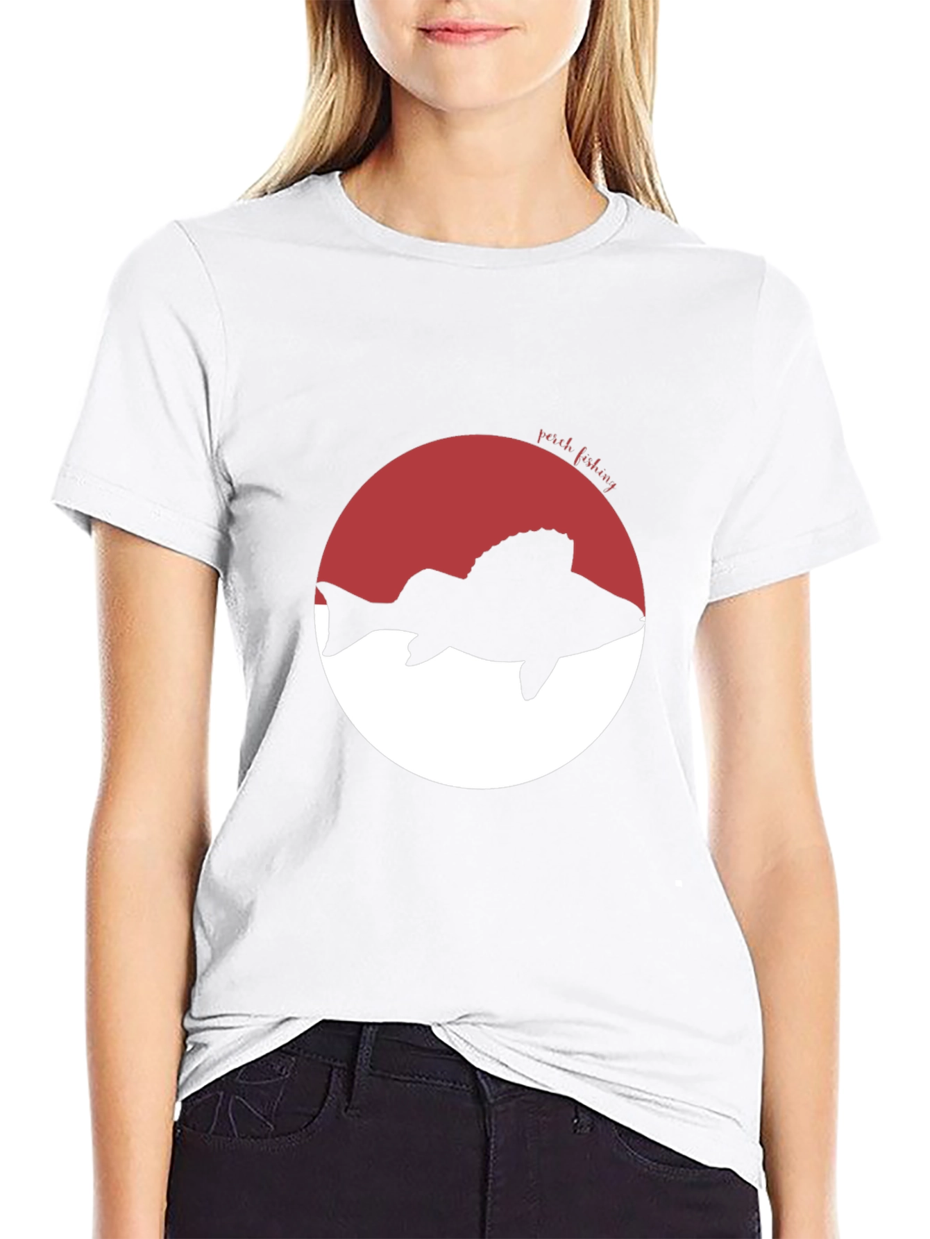 Perch Fishing Graphic Tee - Stylish Anglers Apparel
