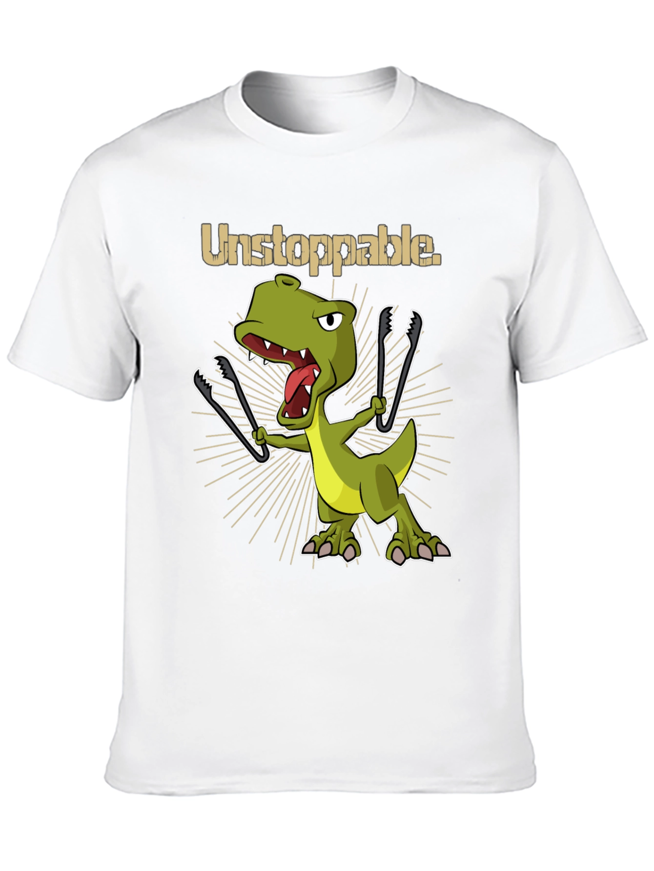 Unstoppable BBQ Dinosaur T-Shirt