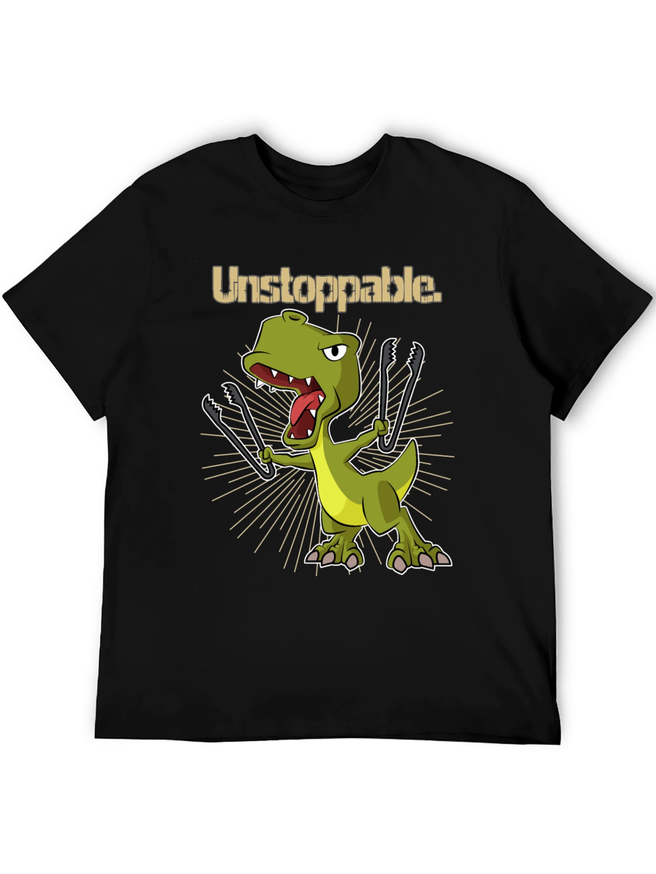 Unstoppable BBQ Dinosaur T-Shirt
