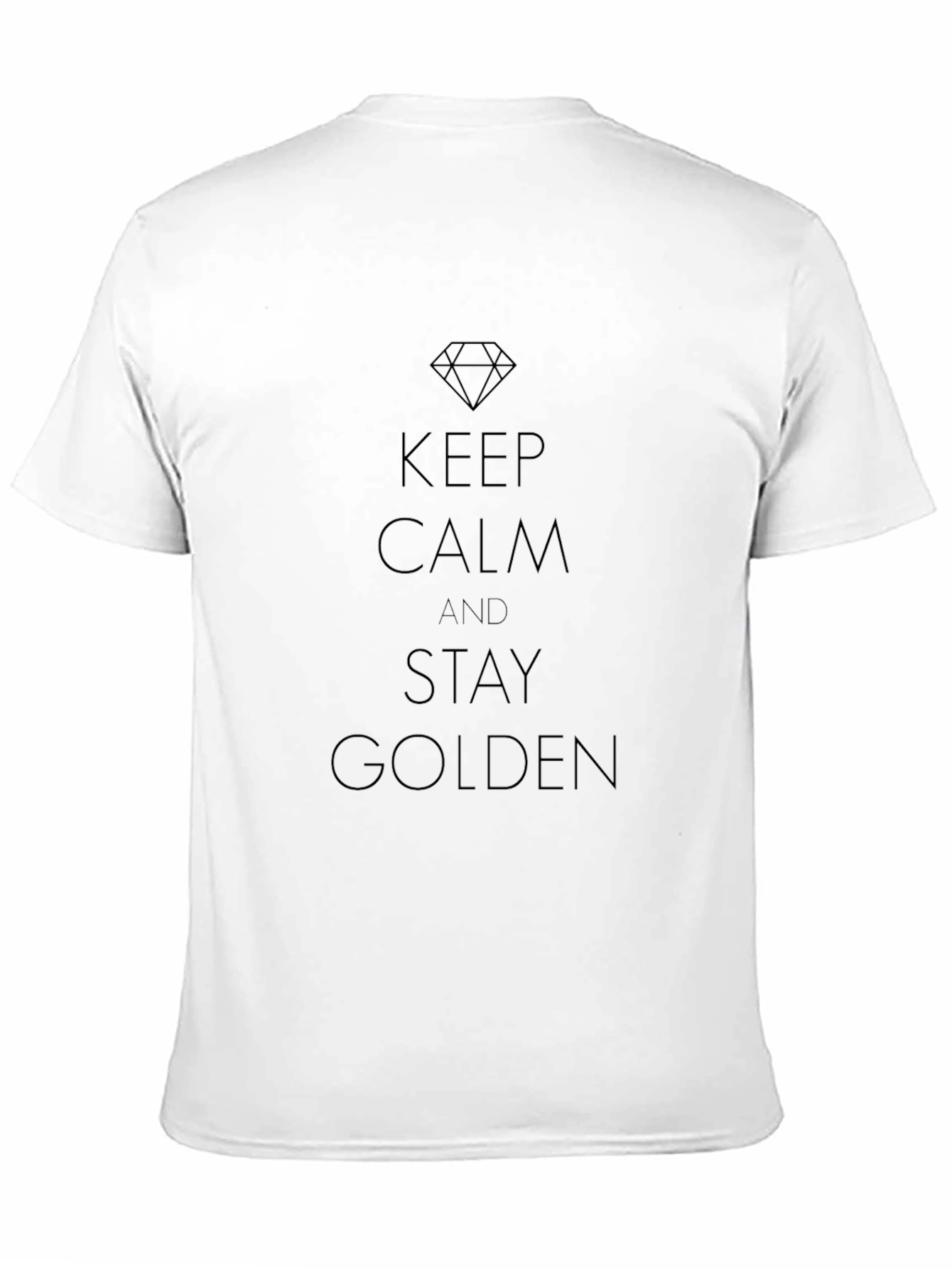 Keep Calm & Stay Golden Graphic Tee