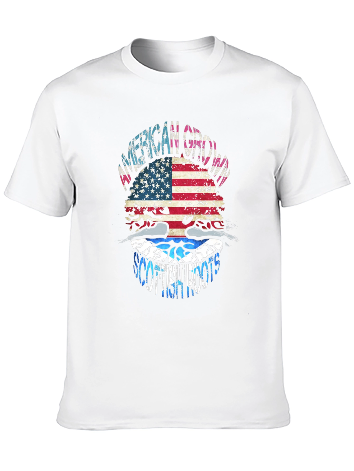American Grown Scottish Roots Graphic Tee
