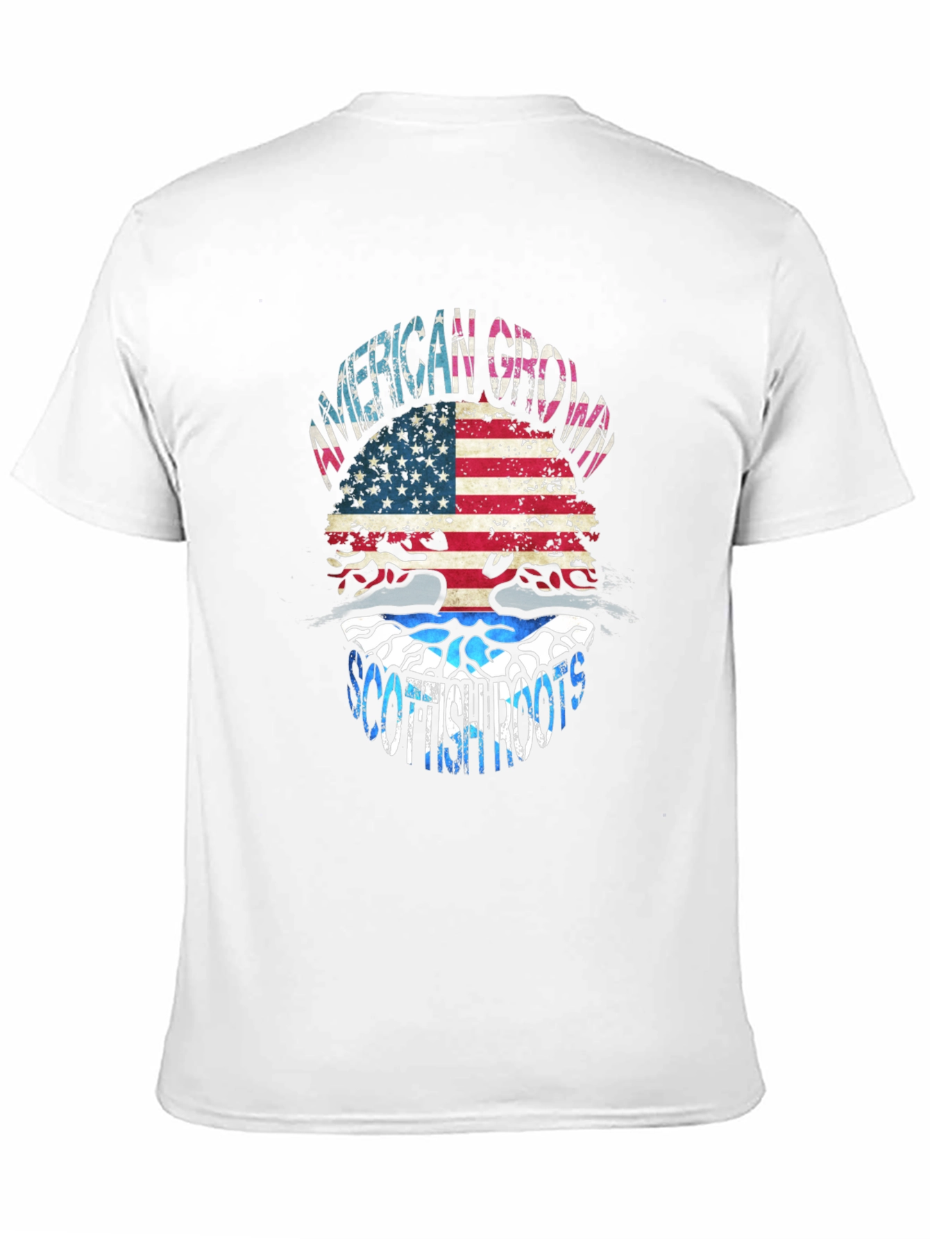 American Grown Scottish Roots Graphic Tee