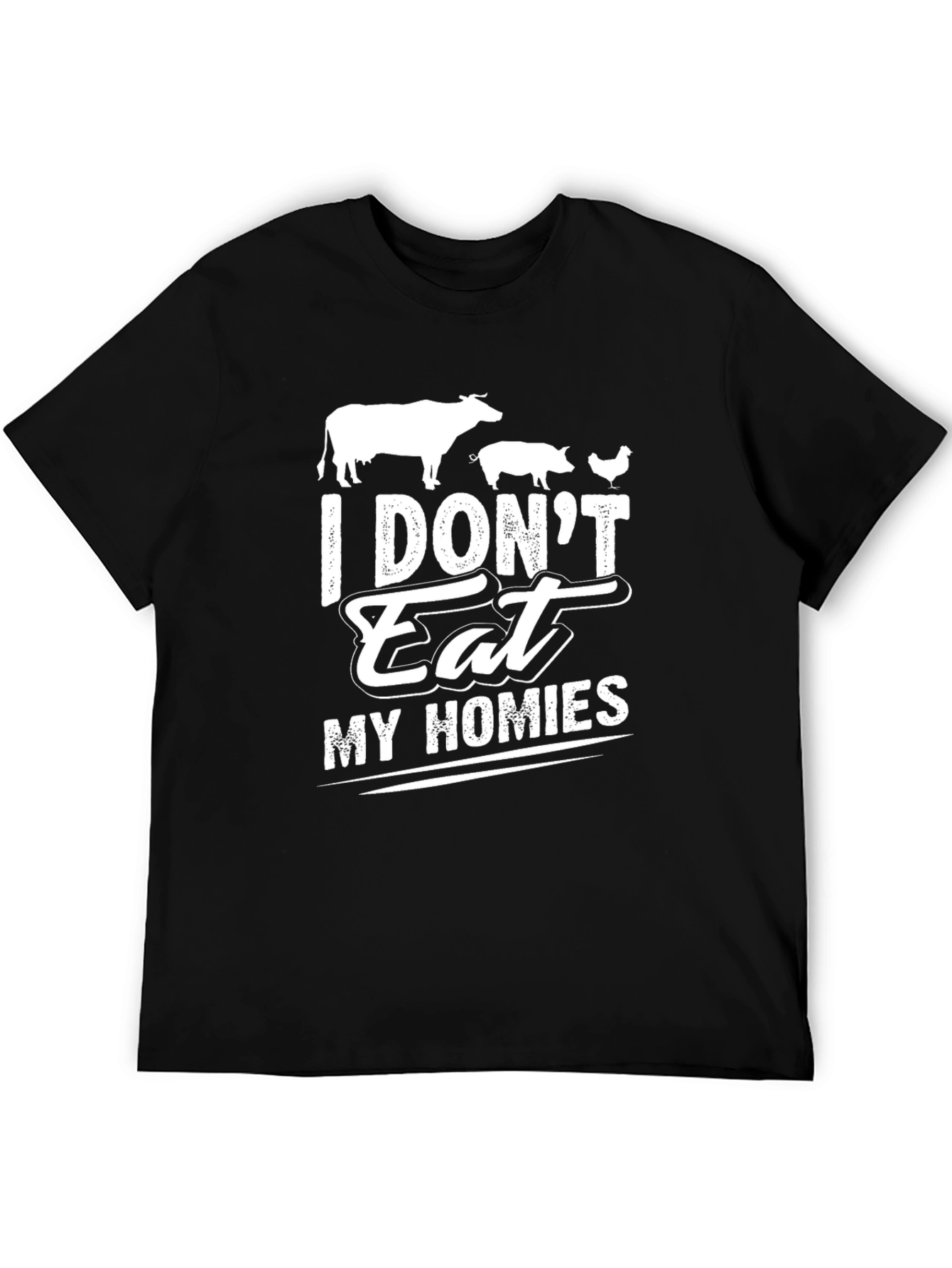 Vegan T-Shirt: I Dont Eat My Homies Graphic Tee