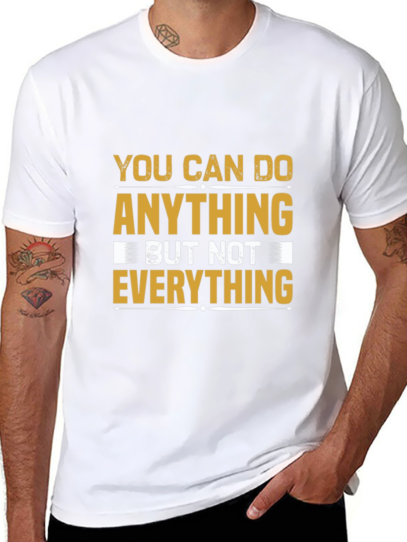 Motivational Graphic Tee - You Can Do Anything