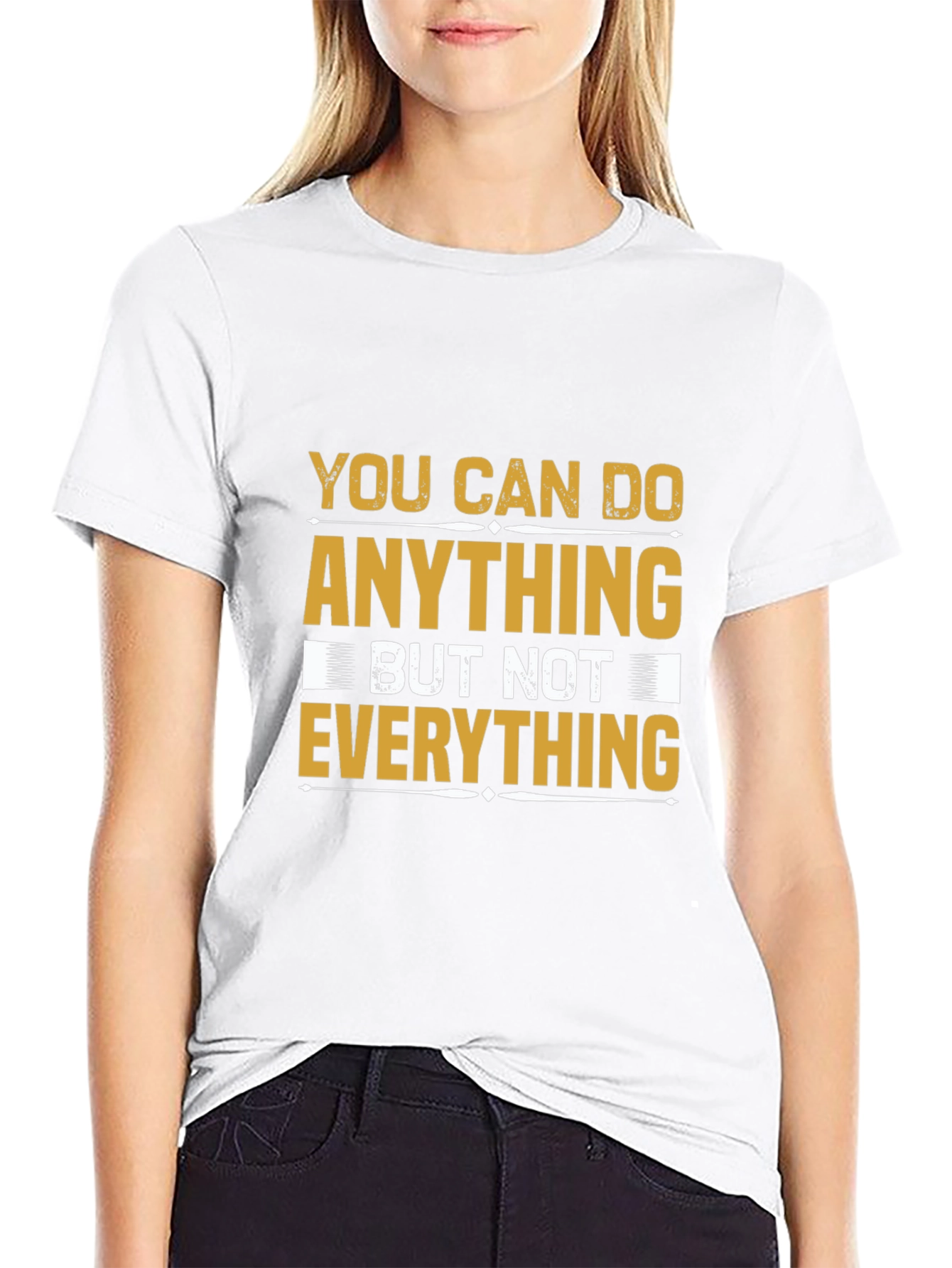 Motivational Graphic Tee - You Can Do Anything