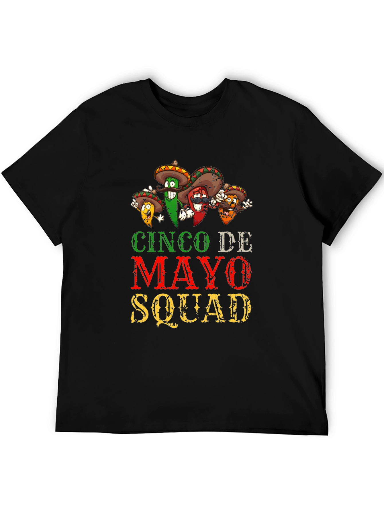 Cinco De Mayo Squad Graphic Tee
